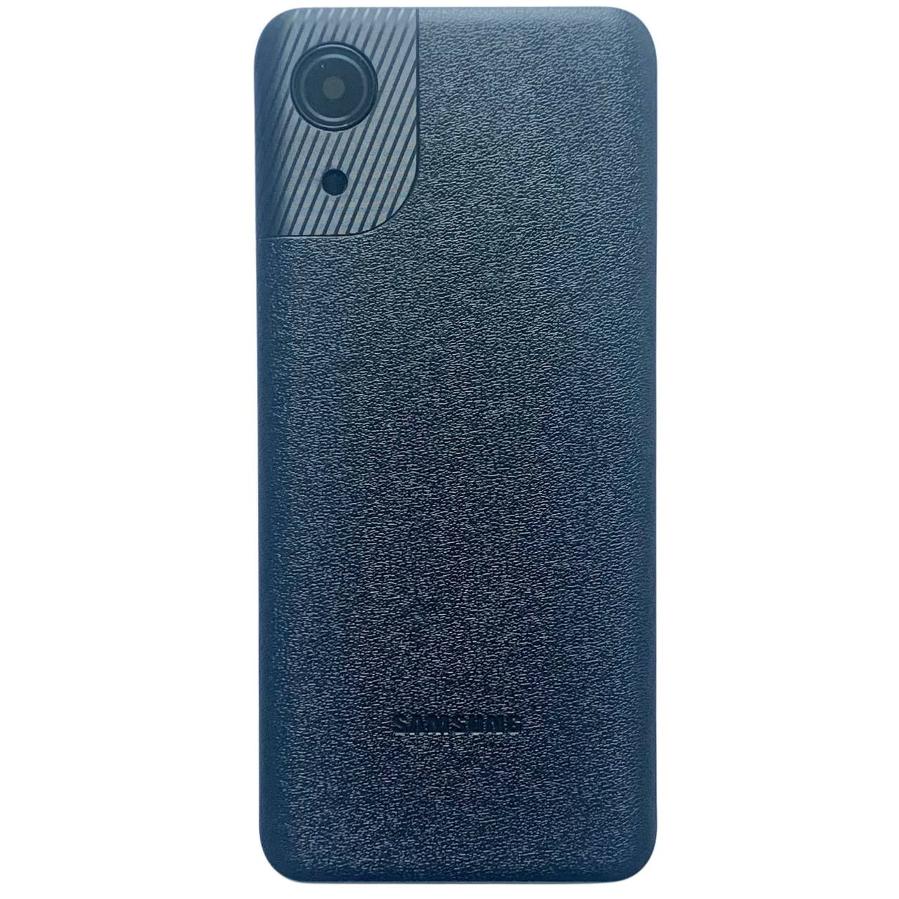 Задняя крышка Samsung A032 Galaxy A03 Core 2021 black (со стеклом камеры)