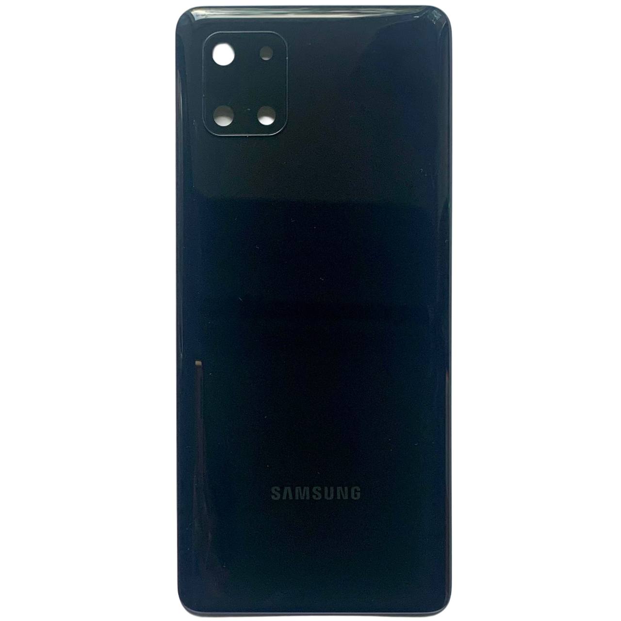 Задня кришка Samsung N770 Galaxy Note 10 Lite black (зі склом камери)