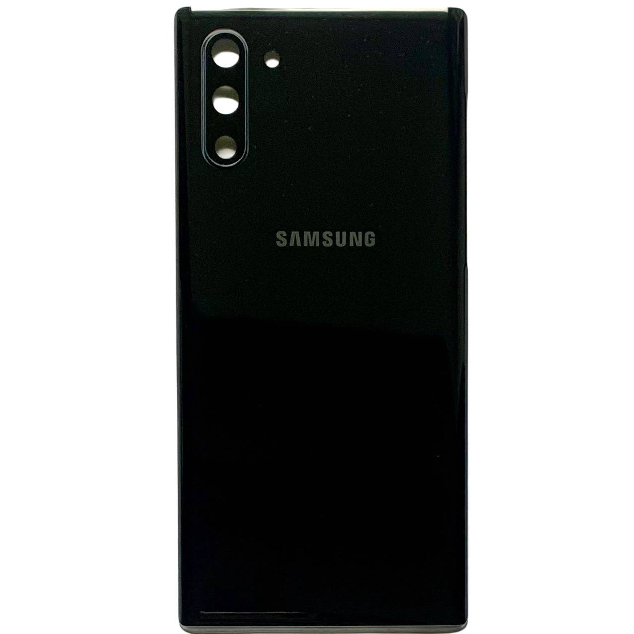 Задня кришка Samsung N970 Galaxy Note 10 black (зі склом камери)