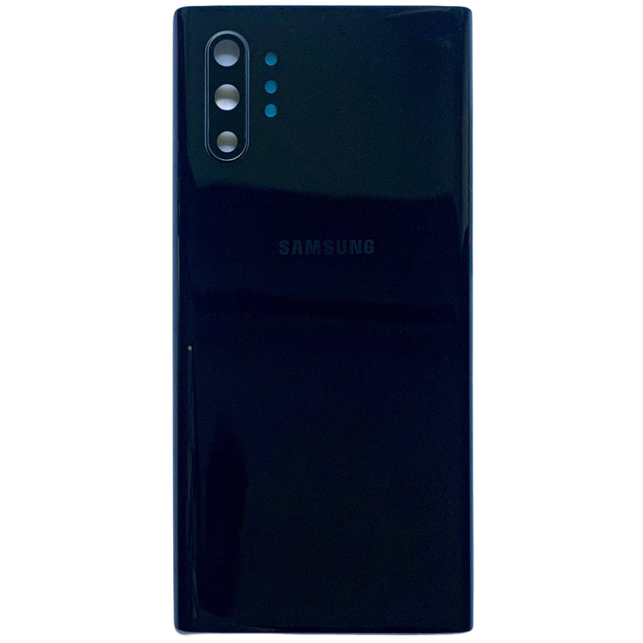 Задня кришка Samsung N975 Galaxy Note 10 Plus black (зі склом камери)