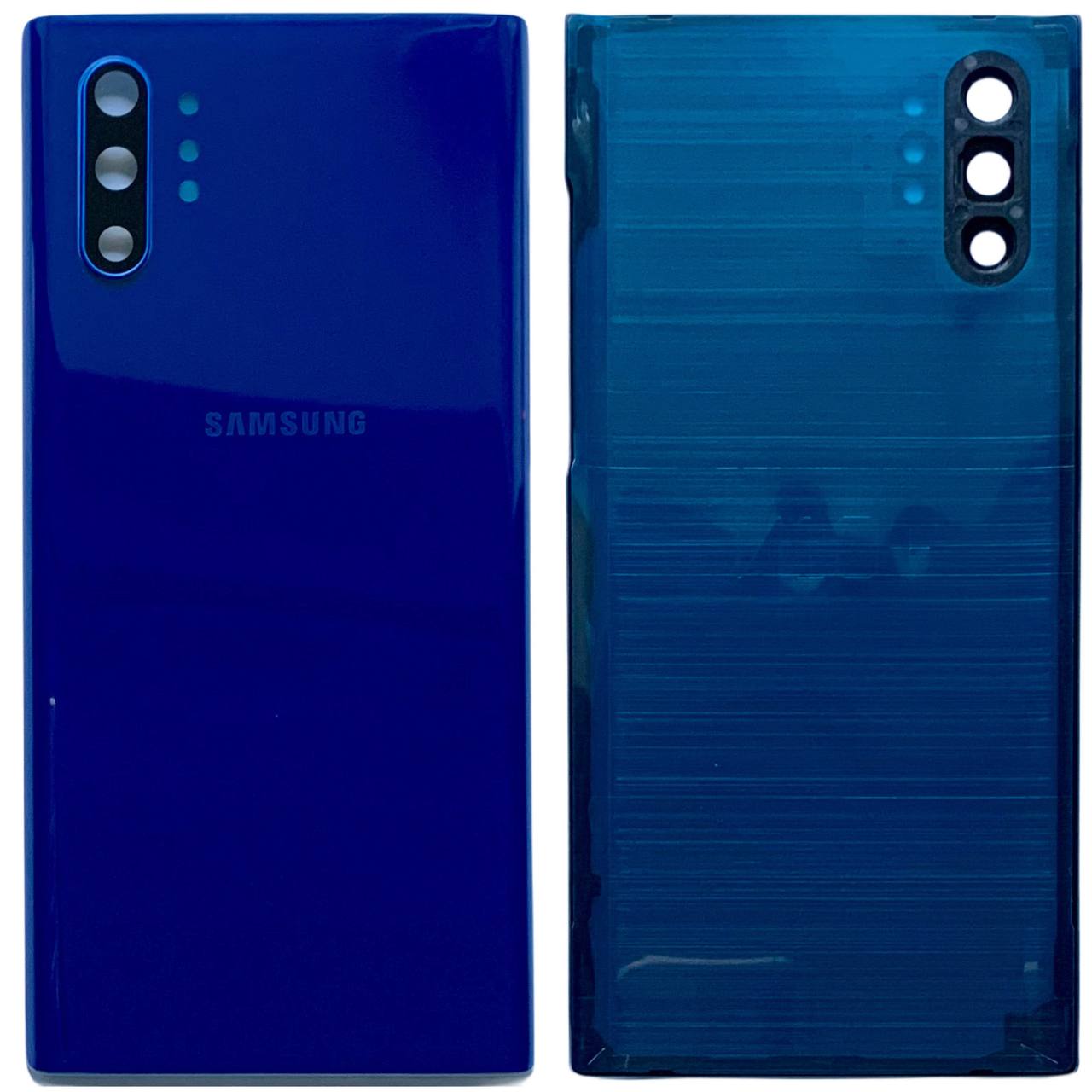 Задняя крышка Samsung N975 Galaxy Note 10 Plus blue (со стеклом камеры)
