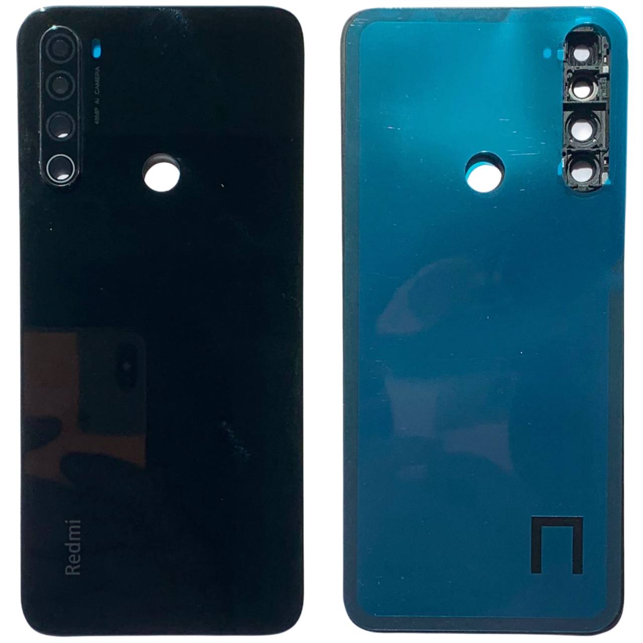 Задня кришка Xiaomi Redmi Note 8T black (зі склом камери)