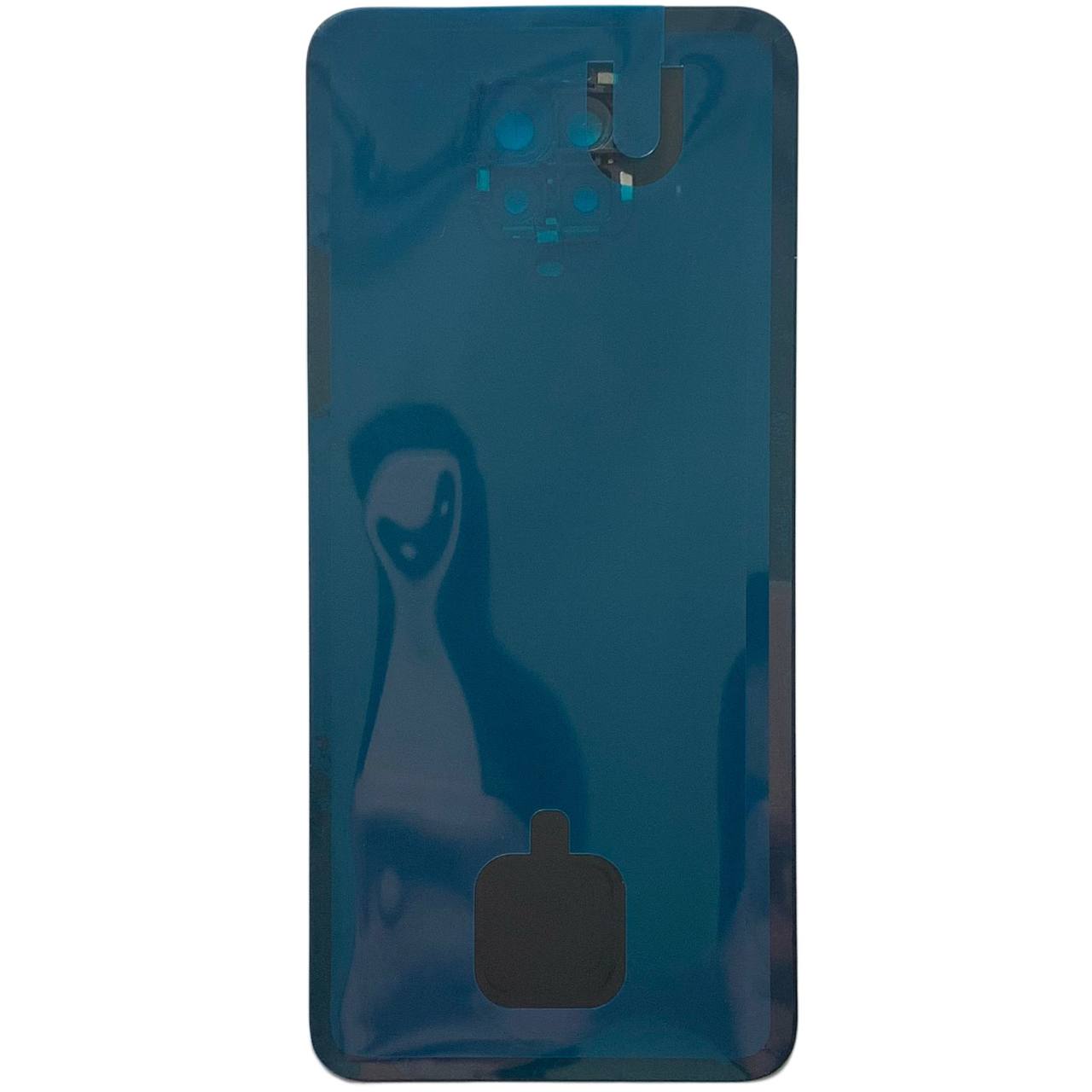 Задня кришка Xiaomi Redmi Note 9S white (зі склом камери)