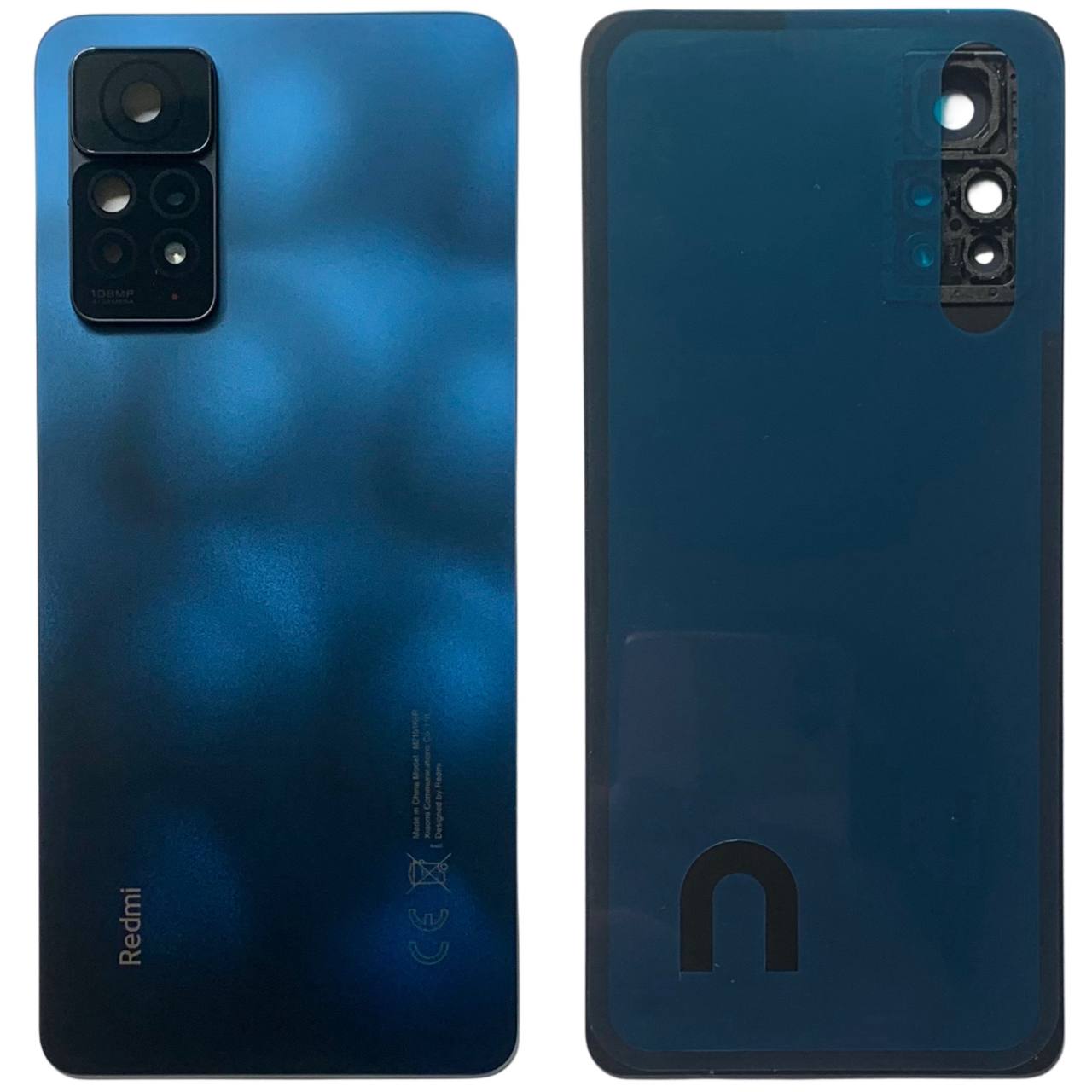Задня кришка Xiaomi Redmi Note 11 Pro 4G blue (зі склом камери)