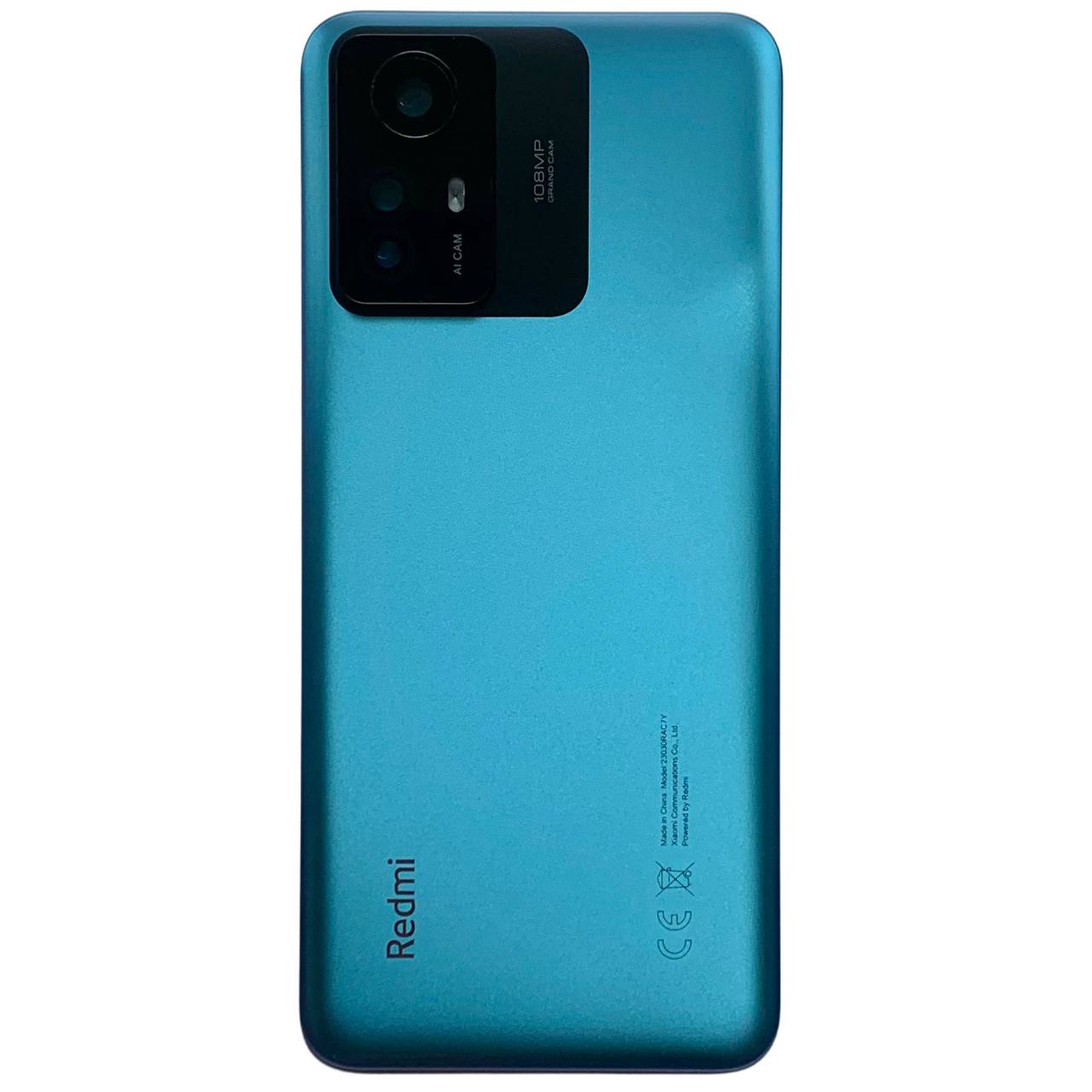 Задня кришка Xiaomi Redmi Note 12S blue (зі склом камери)