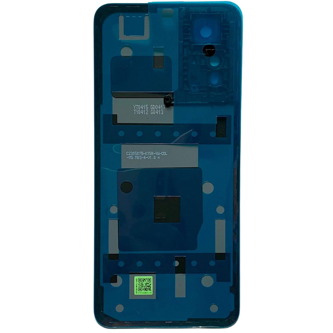 Задня кришка Xiaomi Redmi Note 12S green (зі склом камери)
