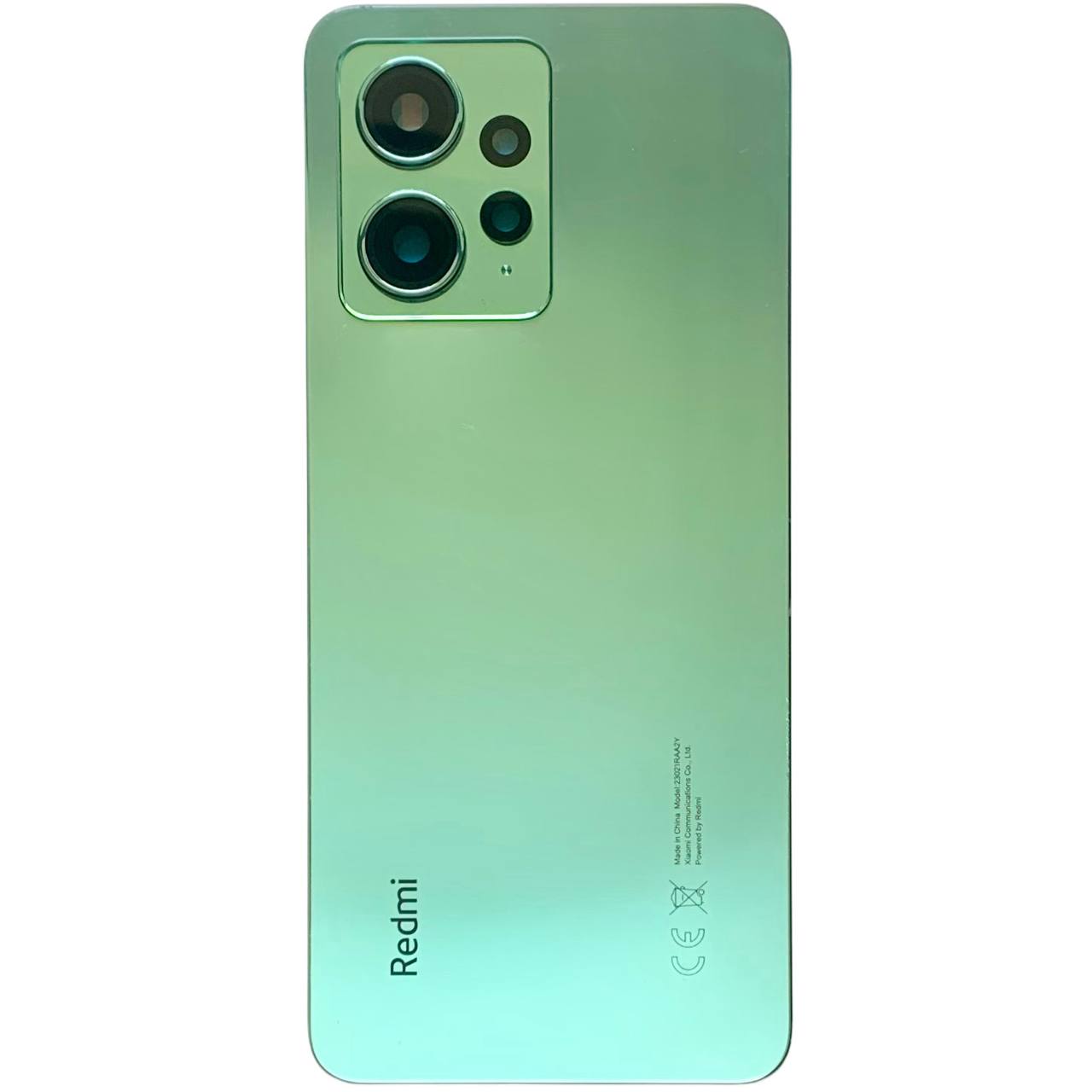 Задня кришка Xiaomi Redmi Note 12 4G green (зі склом камери)