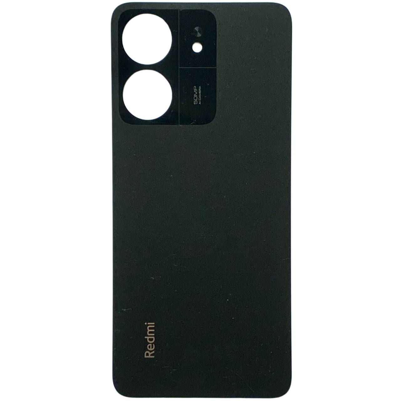 Задня кришка Xiaomi Redmi 13C 4G black (без скла камери)