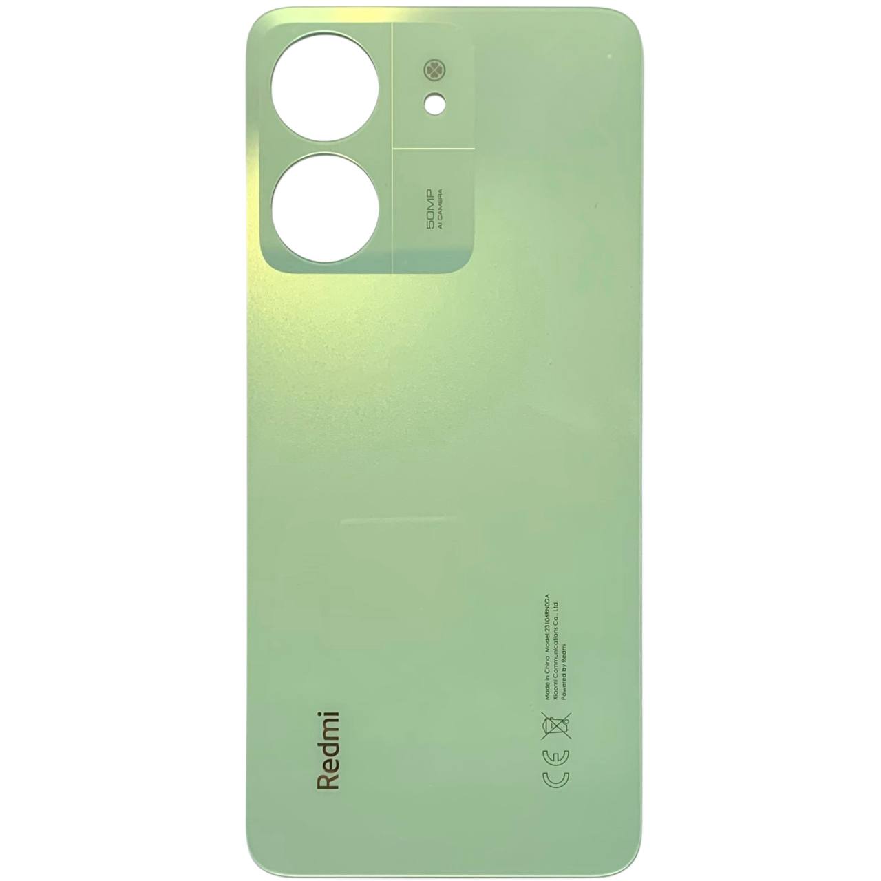 Задня кришка Xiaomi Redmi 13C 4G green (без скла камери)