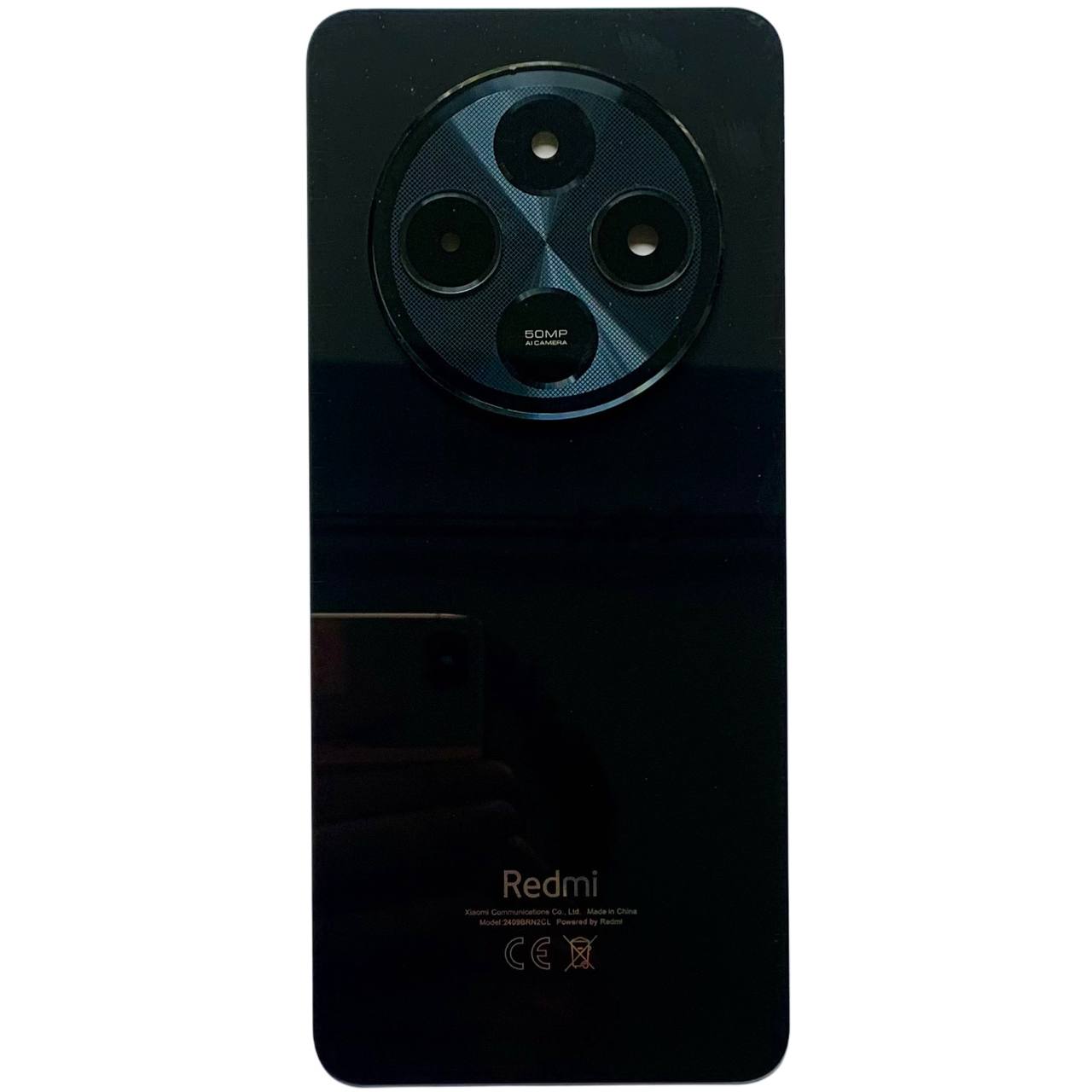 Задня кришка Xiaomi Redmi 14C black (зі склом камери)
