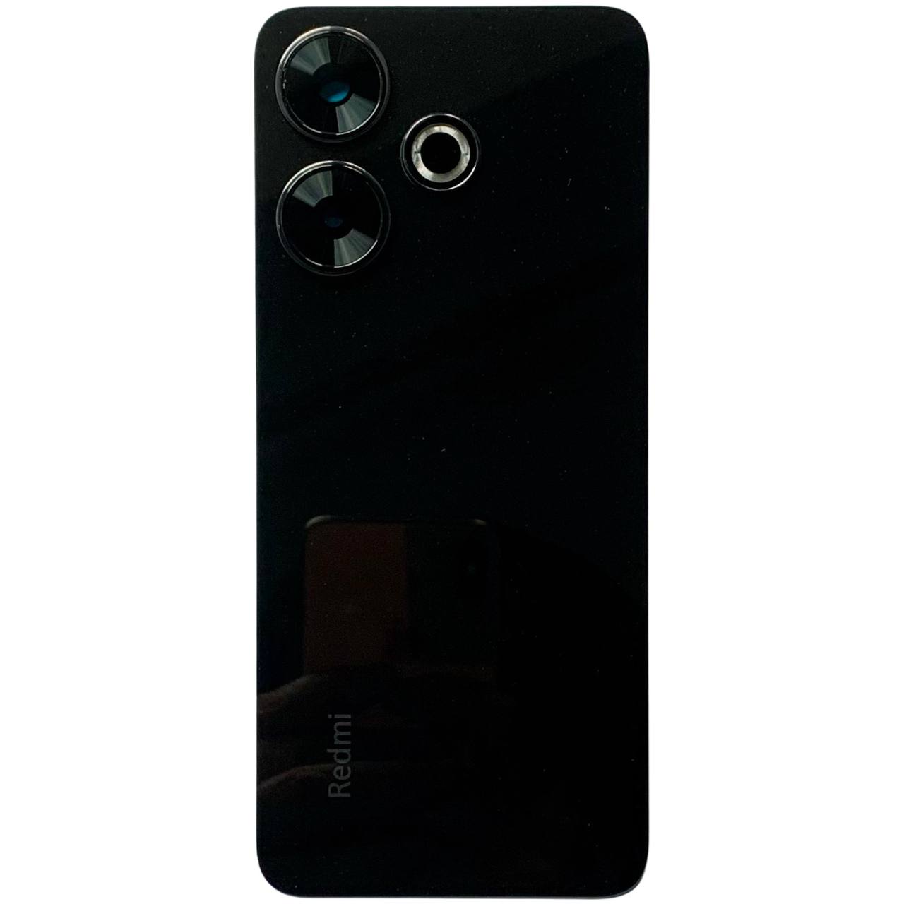 Задня кришка Xiaomi Redmi 13 black (зі склом камери)