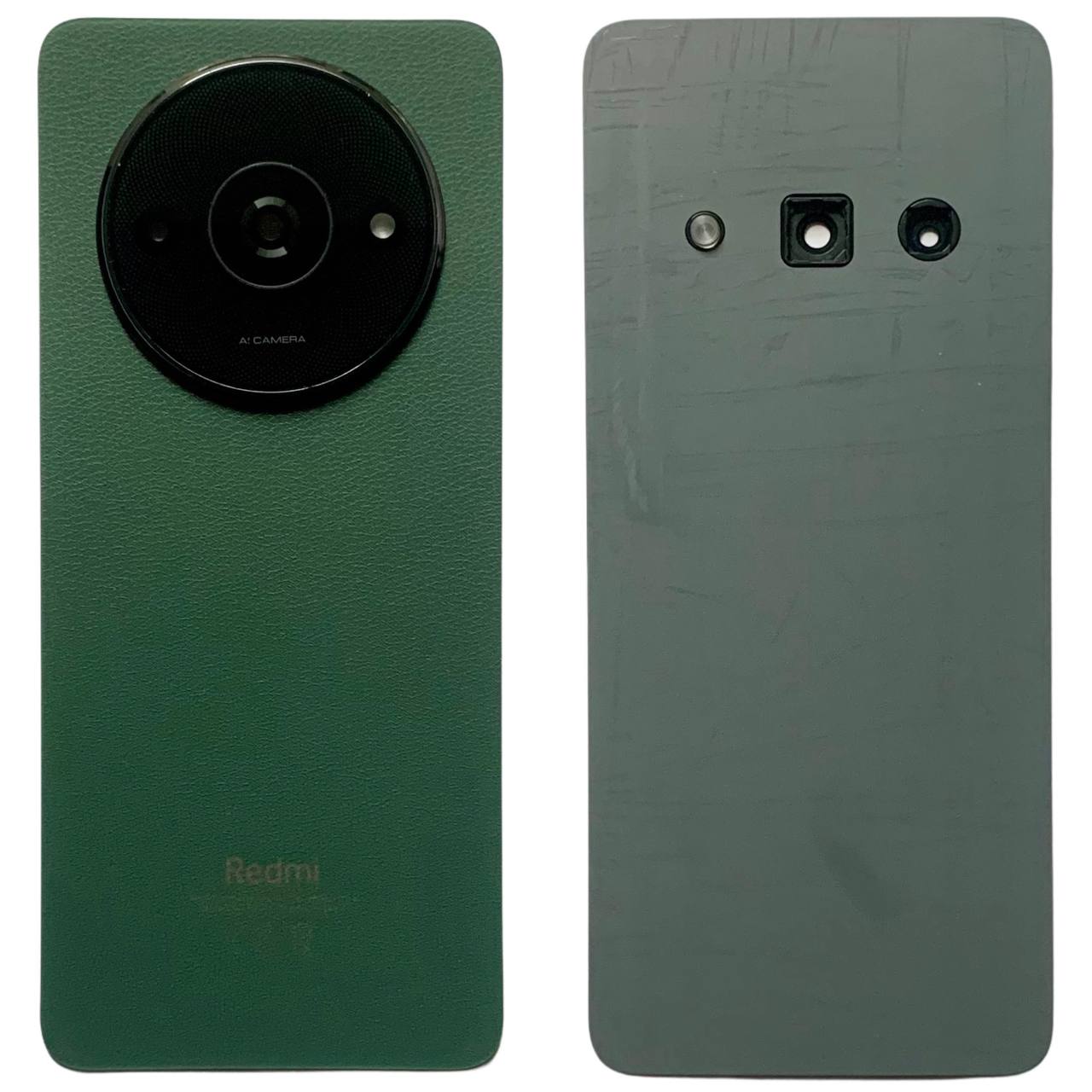Задня кришка Xiaomi Redmi A3 green (зі склом камери)