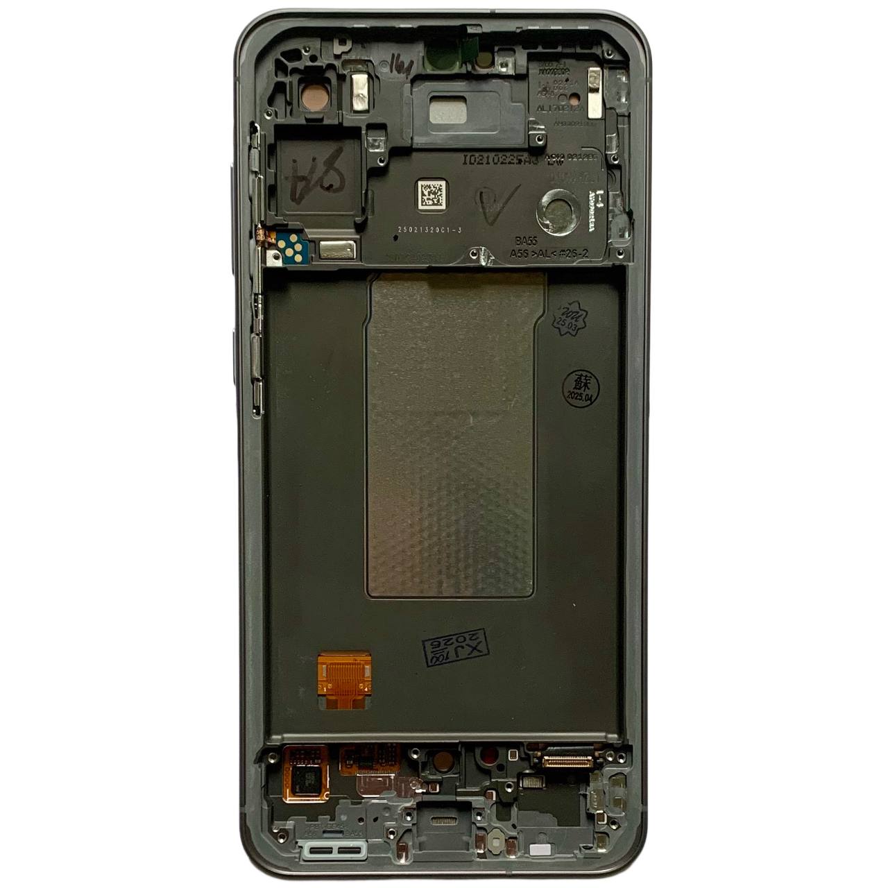 Дисплей Samsung A566 Galaxy A56 5G 2025 black, з рамкою, Service Pack Original