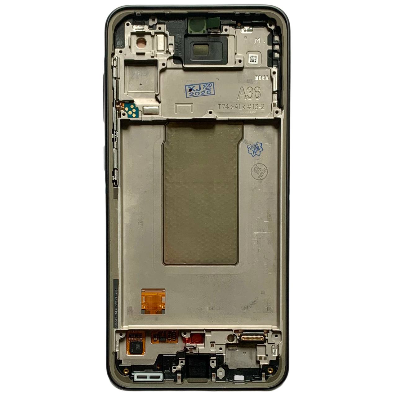 Дисплей Samsung A366 Galaxy A36 5G 2025 black, з рамкою, Service Pack Original