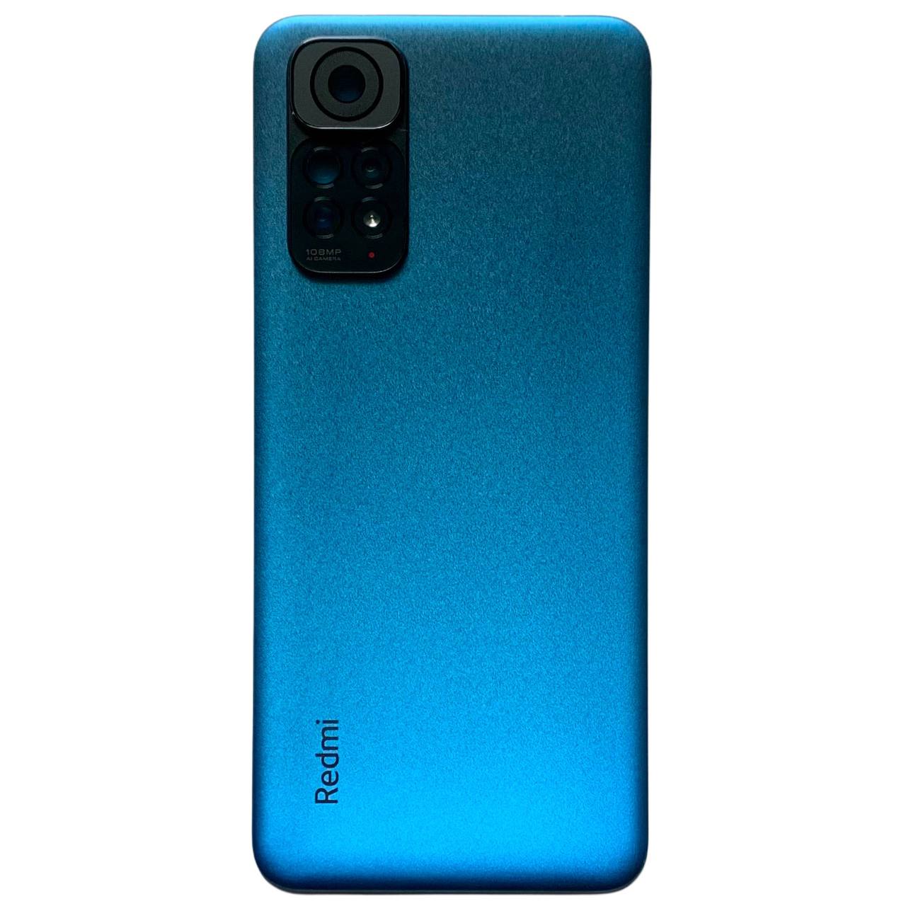 Задня кришка Xiaomi Redmi Note 11S (Camera 108MP) twilight blue (зі склом камери)