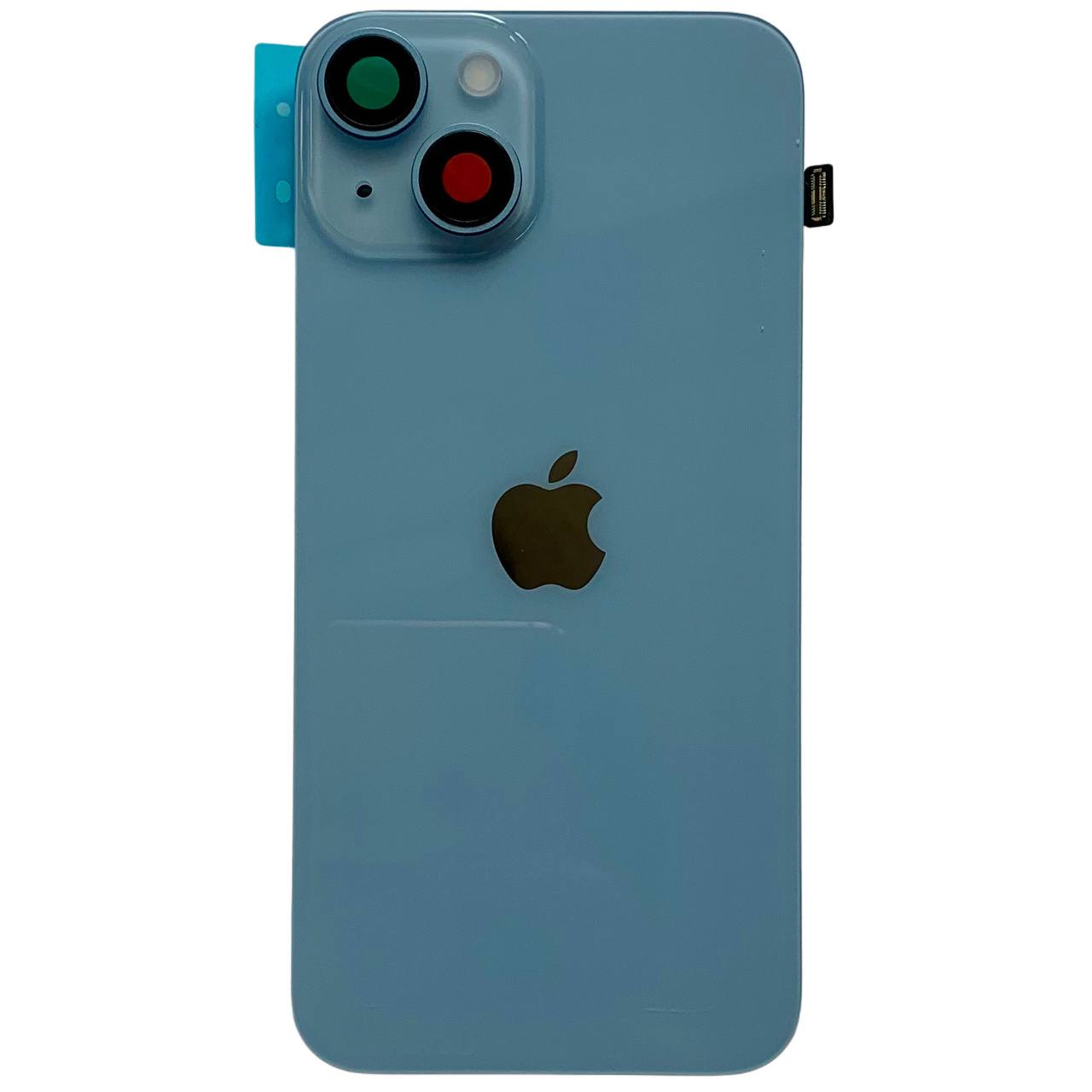 Задняя крышка корпуса iPhone 14 blue, со стеклом камеры, MagSafe, NFC, 1:1 Original
