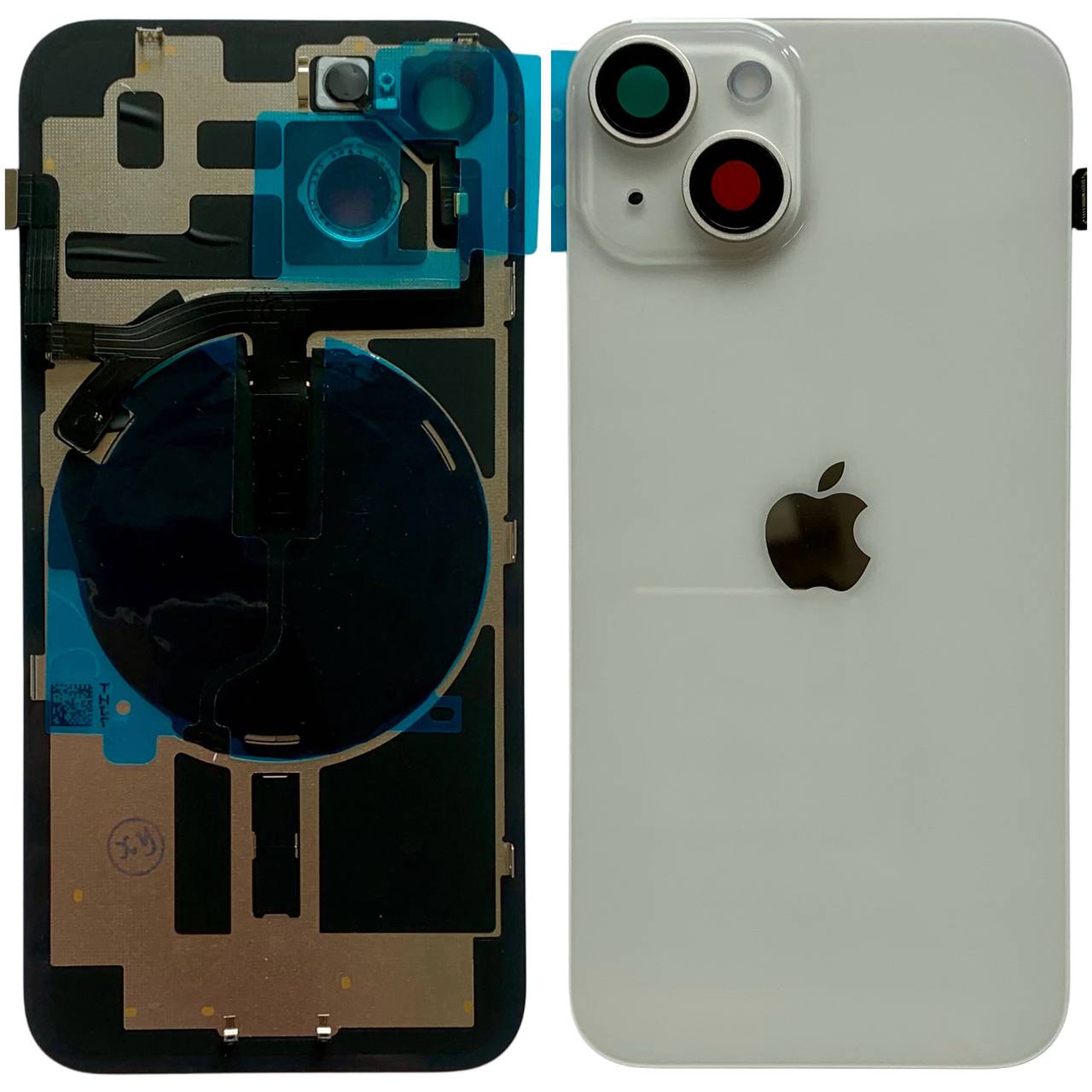 Задня кришка корпуса iPhone 14 white, зі склом камери, MagSafe, NFC, 1:1 Original