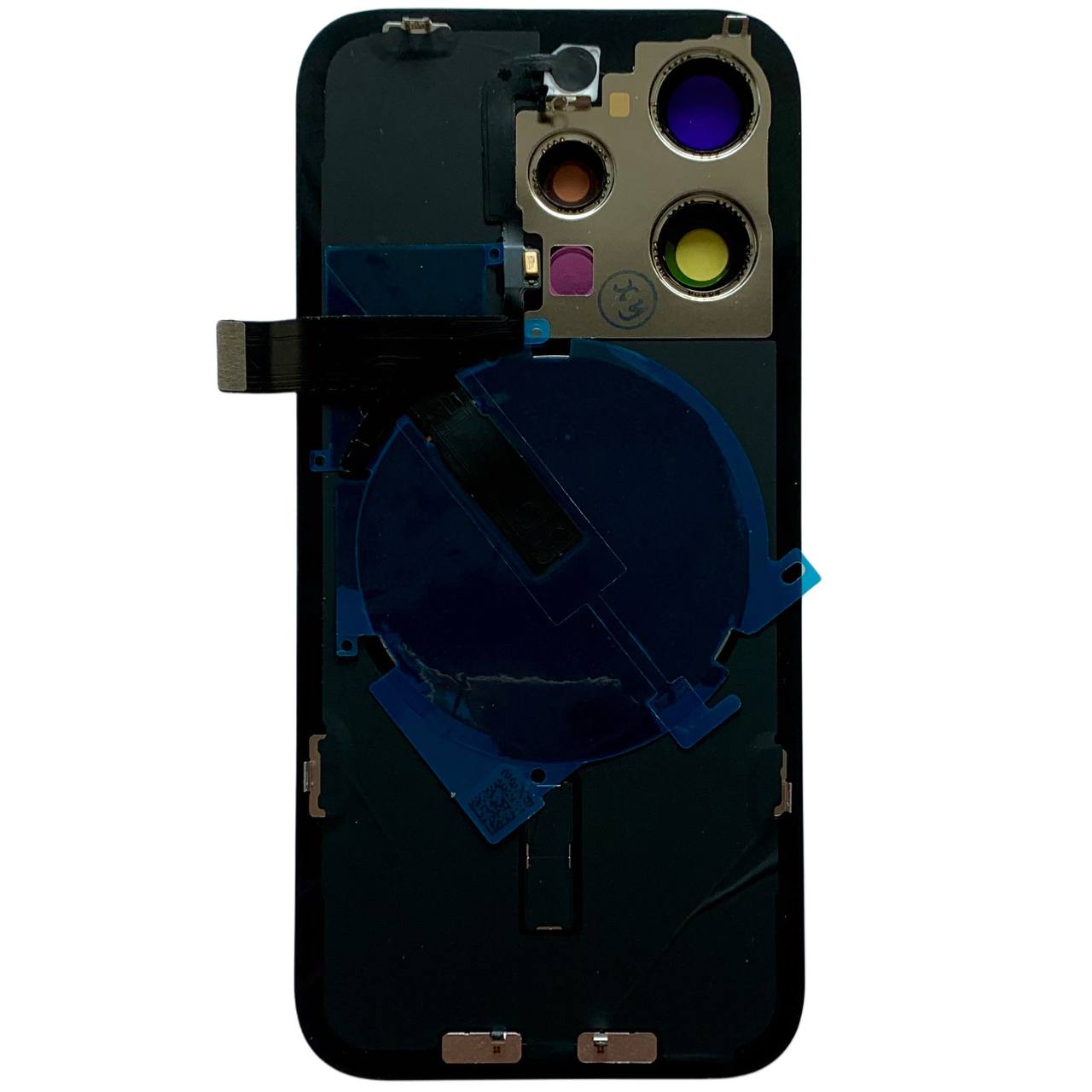 Задня кришка корпуса iPhone 15 Pro white, зі склом камери, MagSafe, NFC, 1:1 Original