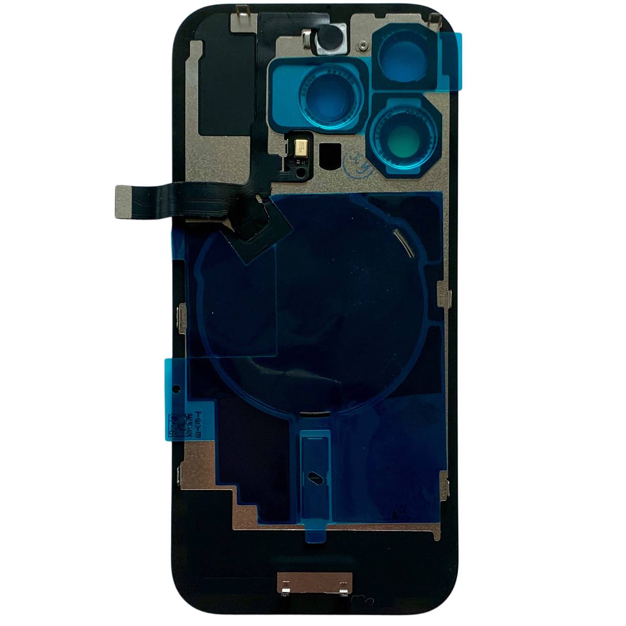Задняя крышка корпуса iPhone 16 Pro gray, со стеклом камеры, MagSafe, NFC, 1:1 Original