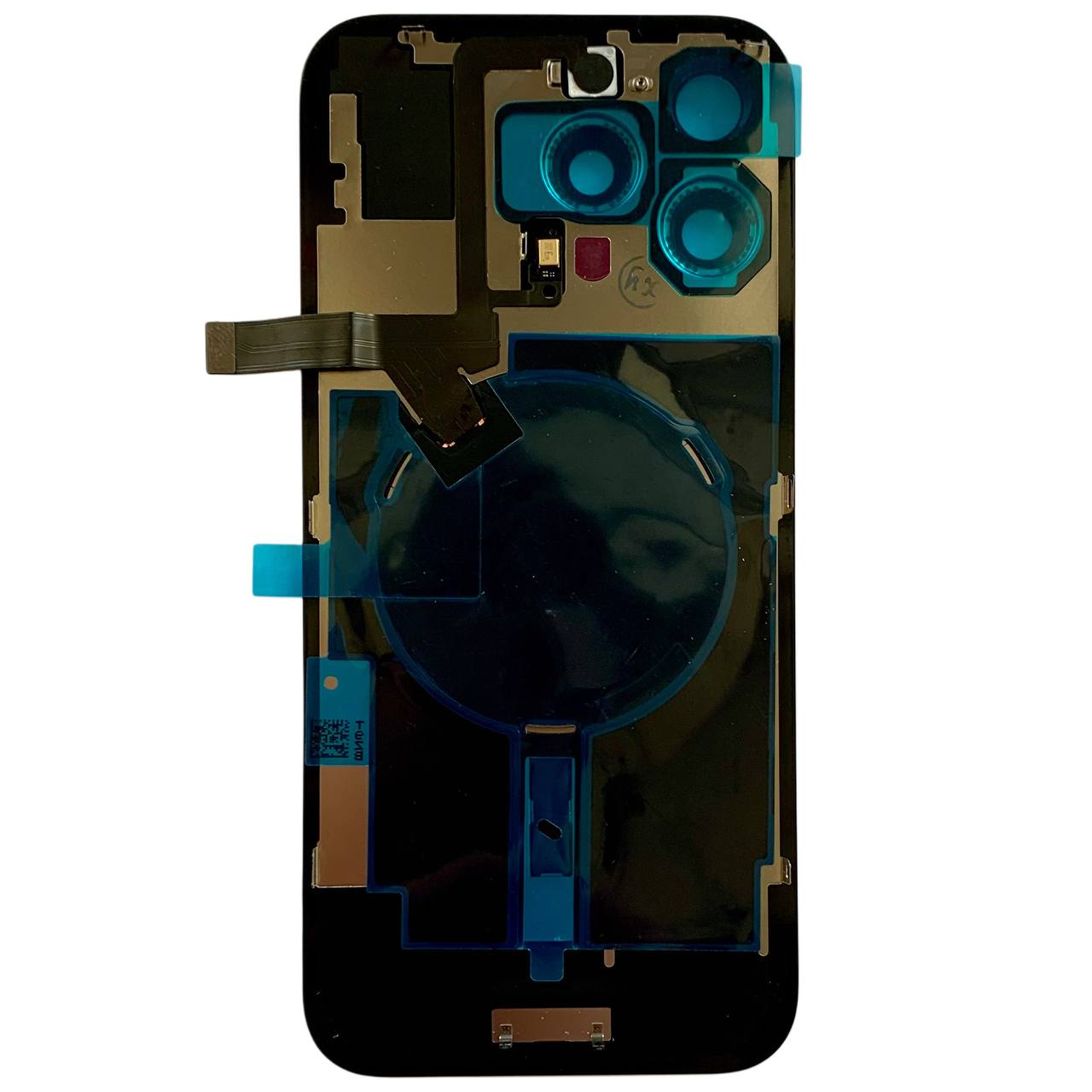 Задняя крышка корпуса iPhone 16 Pro Max black, со стеклом камеры, MagSafe, NFC, 1:1 Original