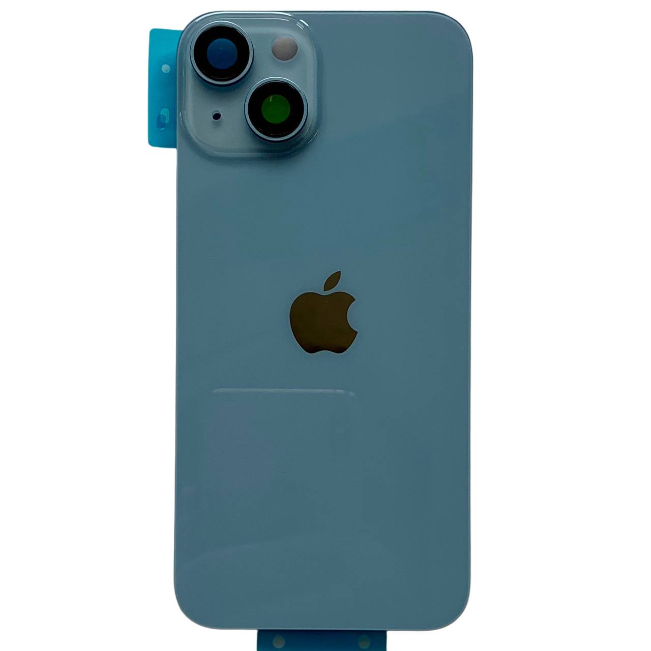 Задняя крышка корпуса iPhone 14 blue, со стеклом камеры, MagSafe, 1:1 Original