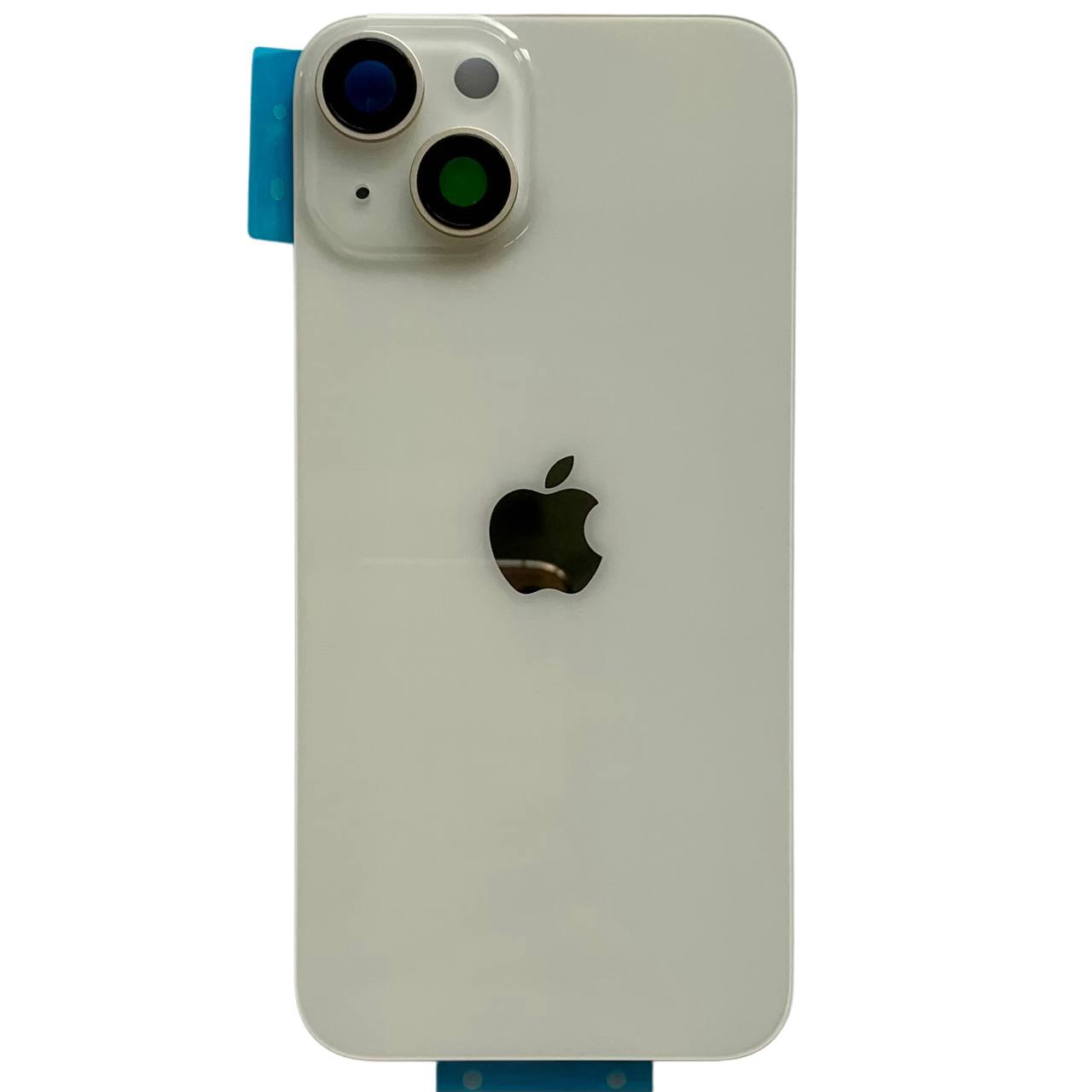Задняя крышка корпуса iPhone 14 white, со стеклом камеры, MagSafe, 1:1 Original