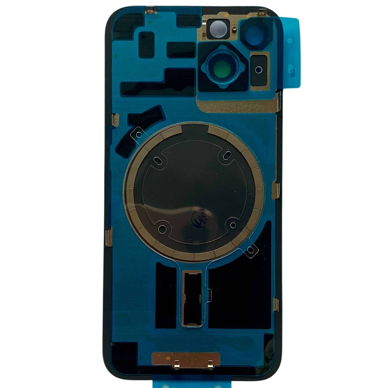 Задняя крышка корпуса iPhone 14 white, со стеклом камеры, MagSafe, 1:1 Original