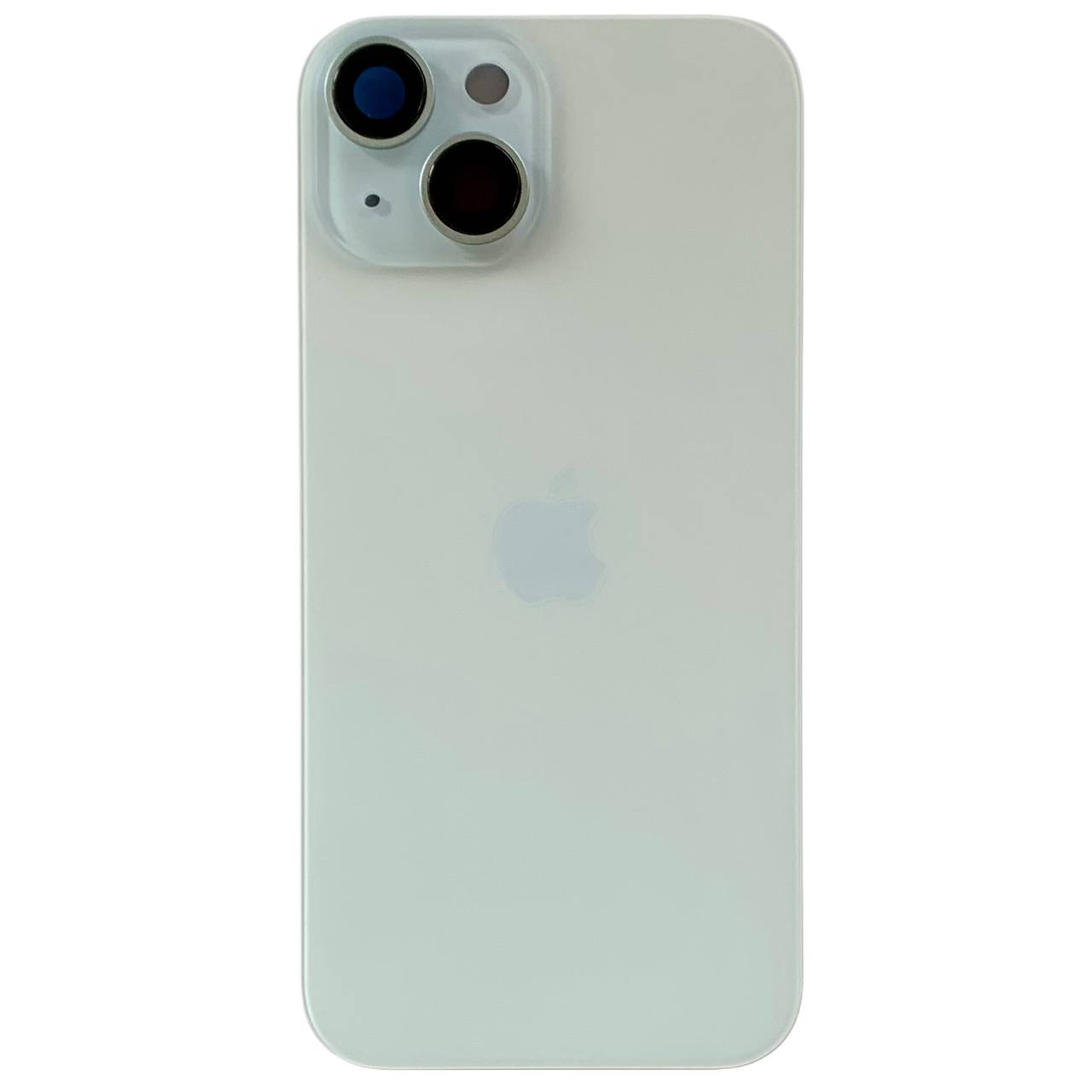 Задня кришка корпуса iPhone 15 blue, зі склом камери, MagSafe, 1:1 Original