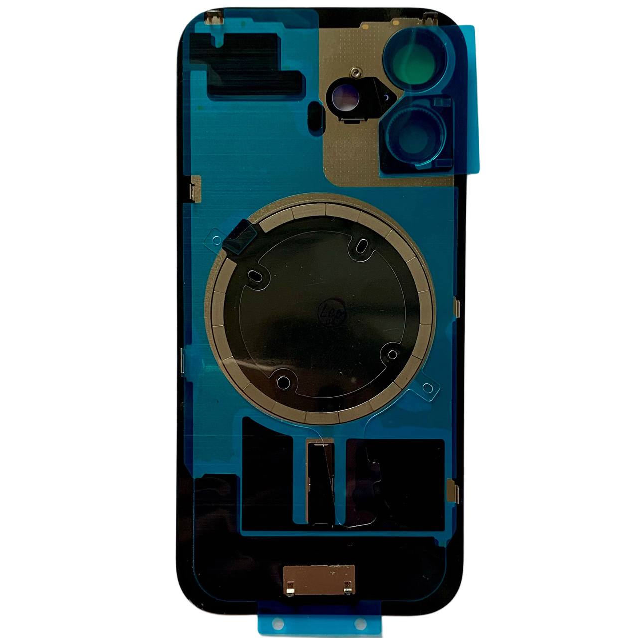Задняя крышка корпуса iPhone 16 white, со стеклом камеры, MagSafe, 1:1 Original
