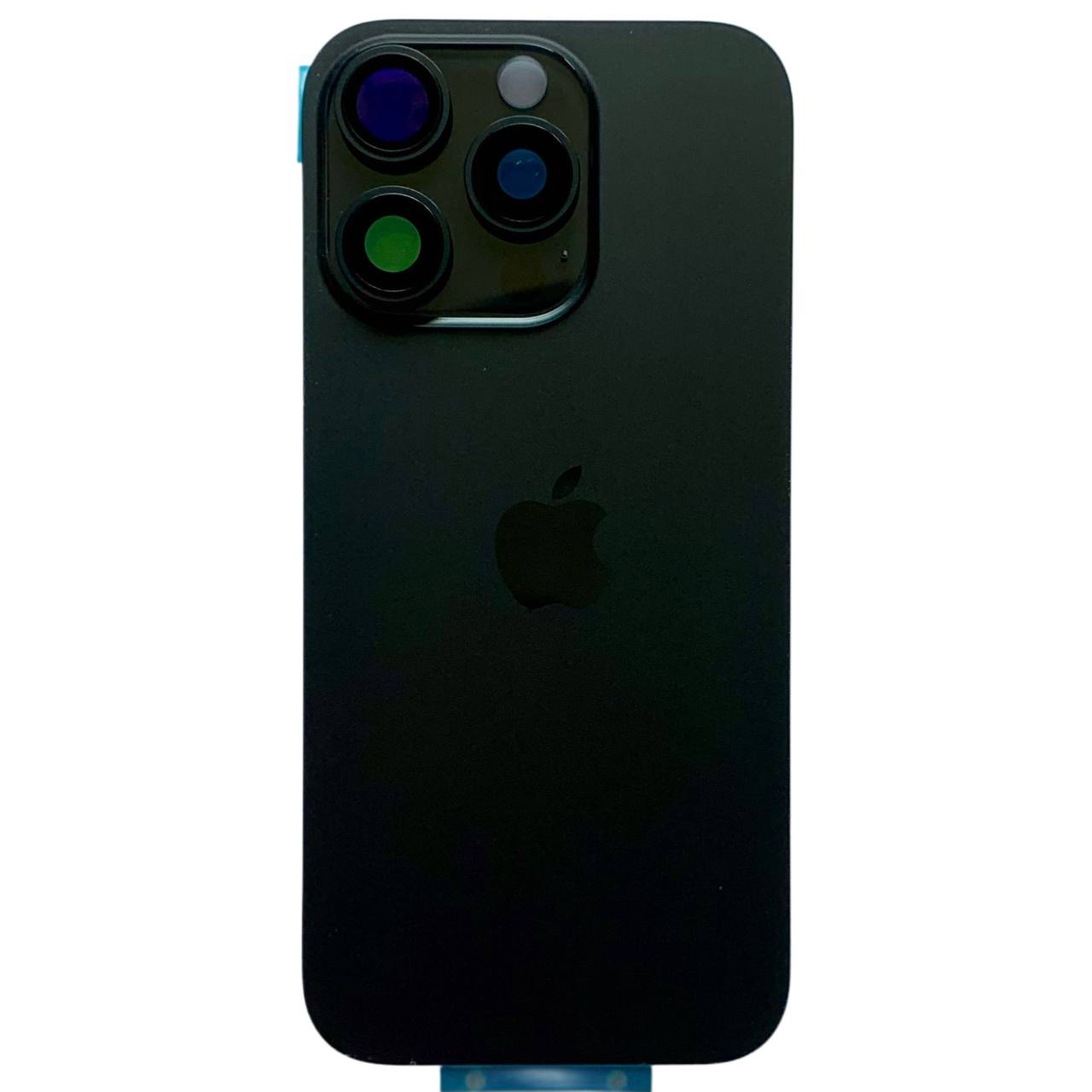 Задняя крышка корпуса iPhone 16 Pro black, со стеклом камеры, MagSafe, 1:1 Original