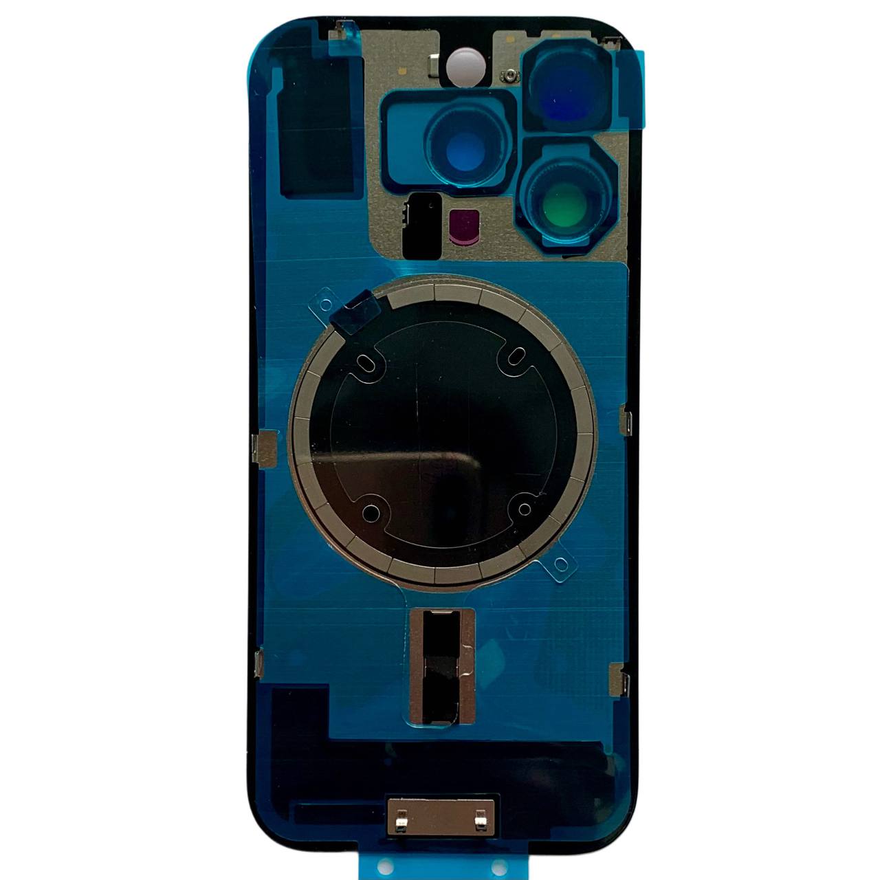 Задняя крышка корпуса iPhone 16 Pro black, со стеклом камеры, MagSafe, 1:1 Original