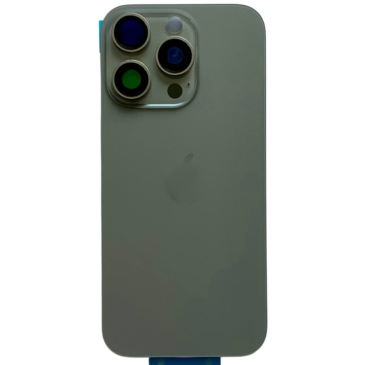 Задняя крышка корпуса iPhone 16 Pro gray, со стеклом камеры, MagSafe, 1:1 Original