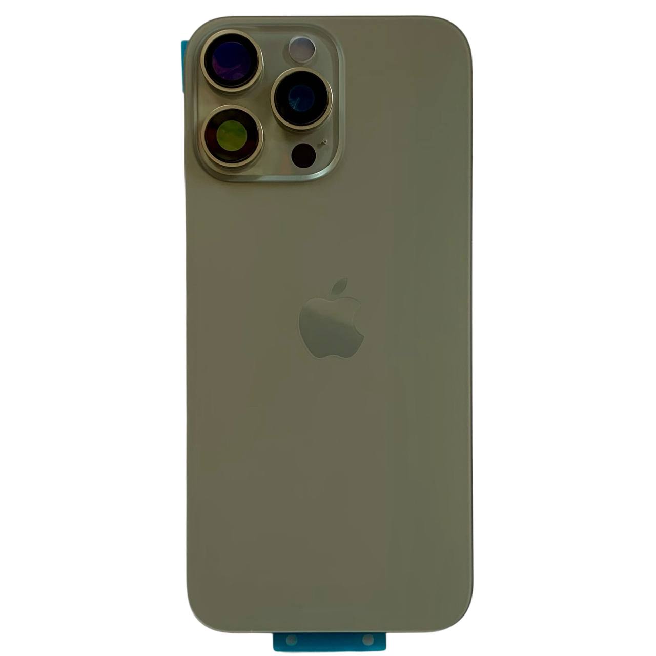 Задняя крышка корпуса iPhone 16 Pro Max gray, со стеклом камеры, MagSafe, 1:1 Original