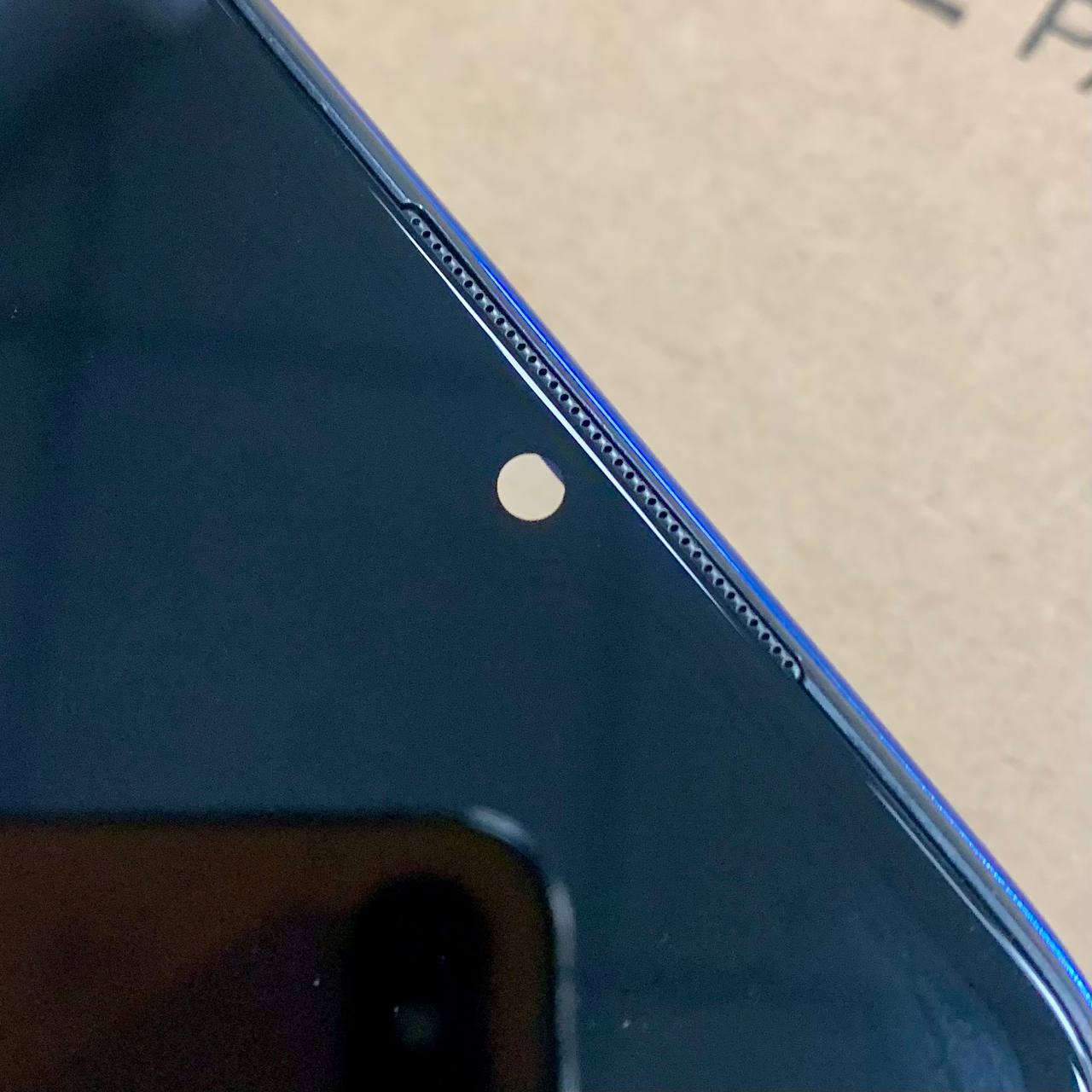 Дисплей Xiaomi Redmi Note 8 Pro blue, с рамкой, Original (PRC)