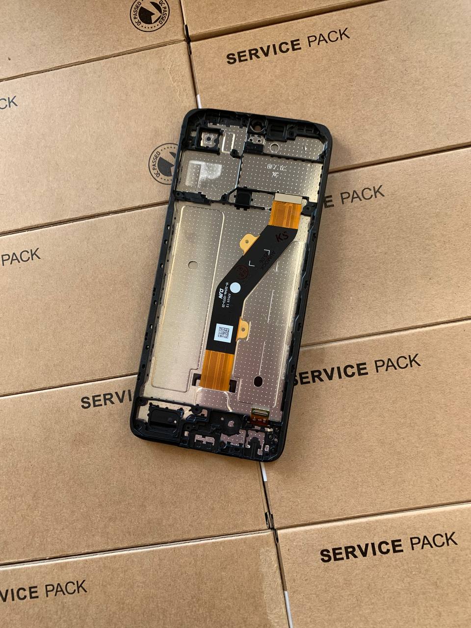 Дисплей Tecno Spark Go 2023 black, з рамкою, Original (PRC)