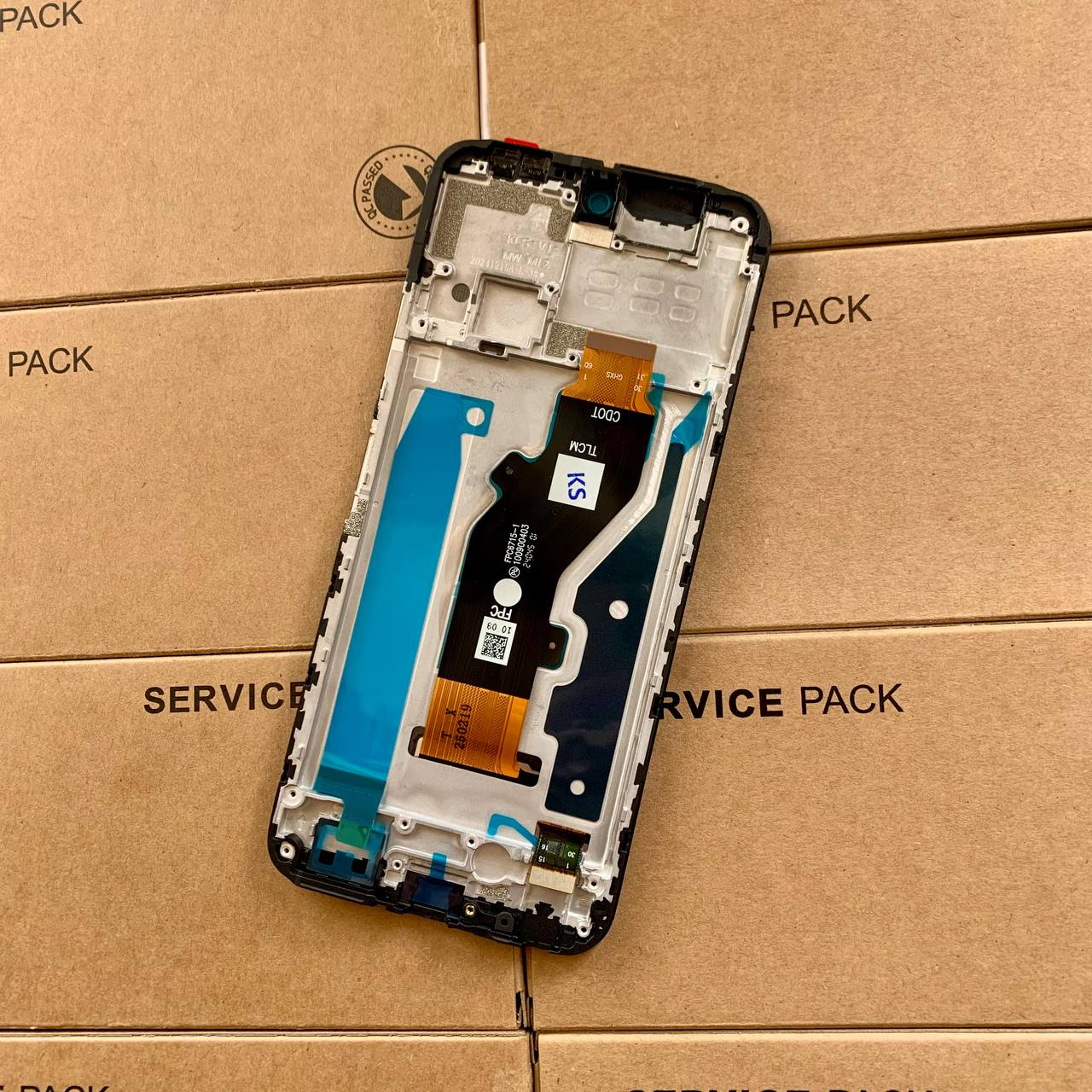 Дисплей Tecno Spark Go 2024 black, з рамкою, Original (PRC)