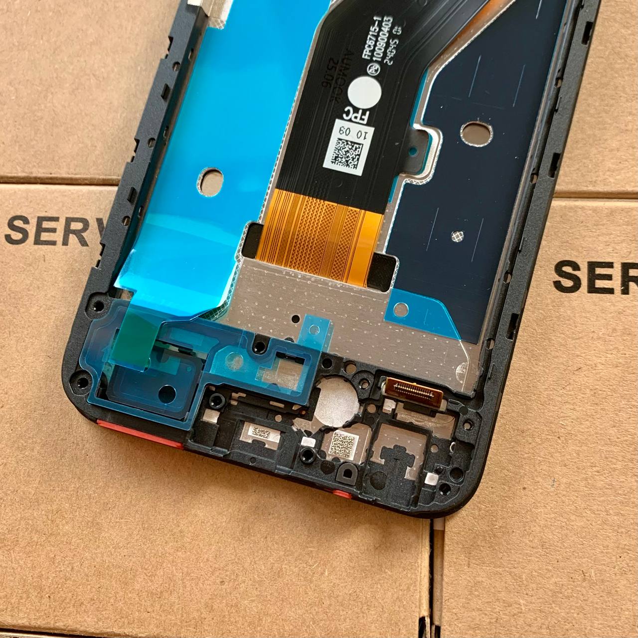 Дисплей Tecno Spark Go 1 black, з рамкою, Original (PRC)