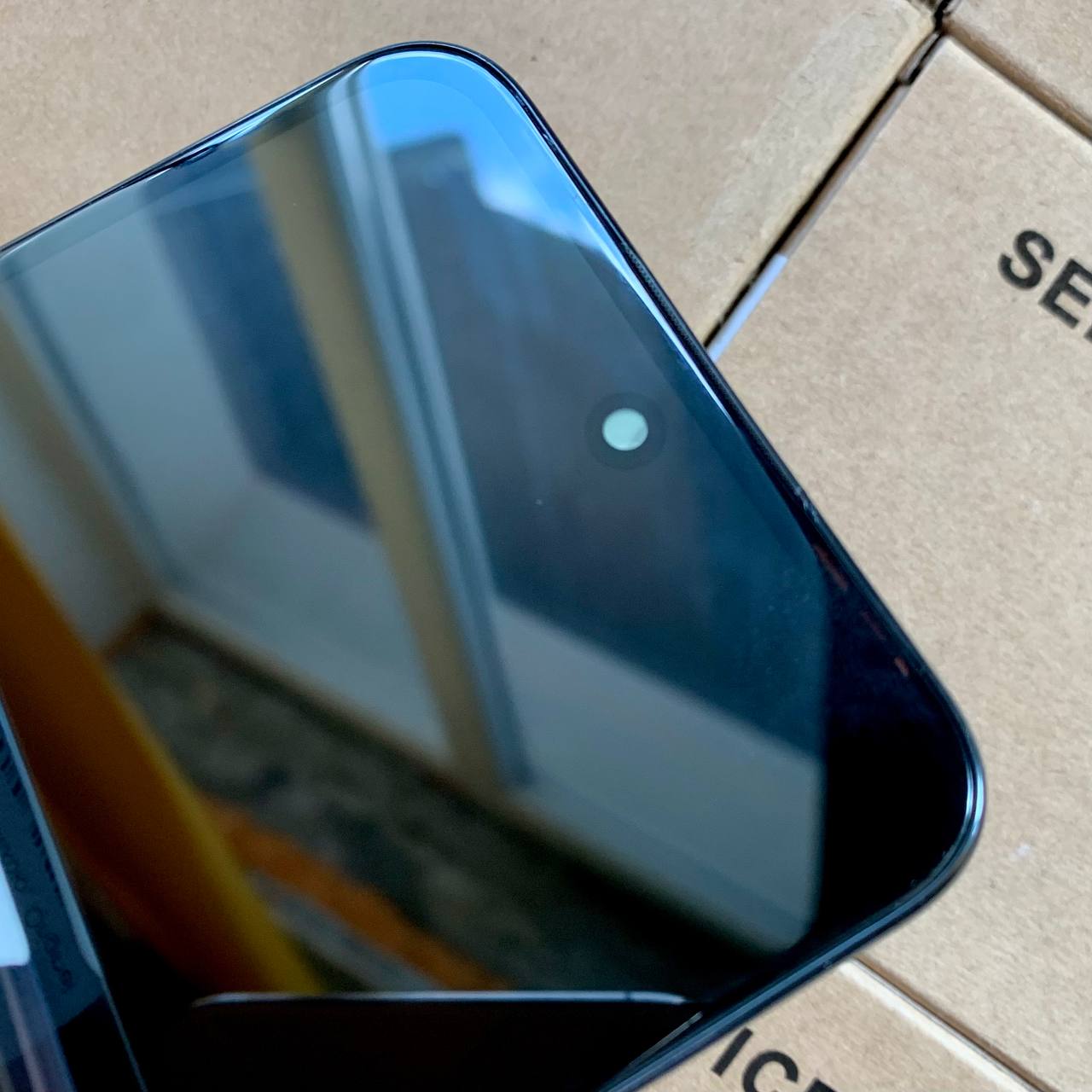 Дисплей Tecno Spark Go 1 black, з рамкою, Original (PRC)
