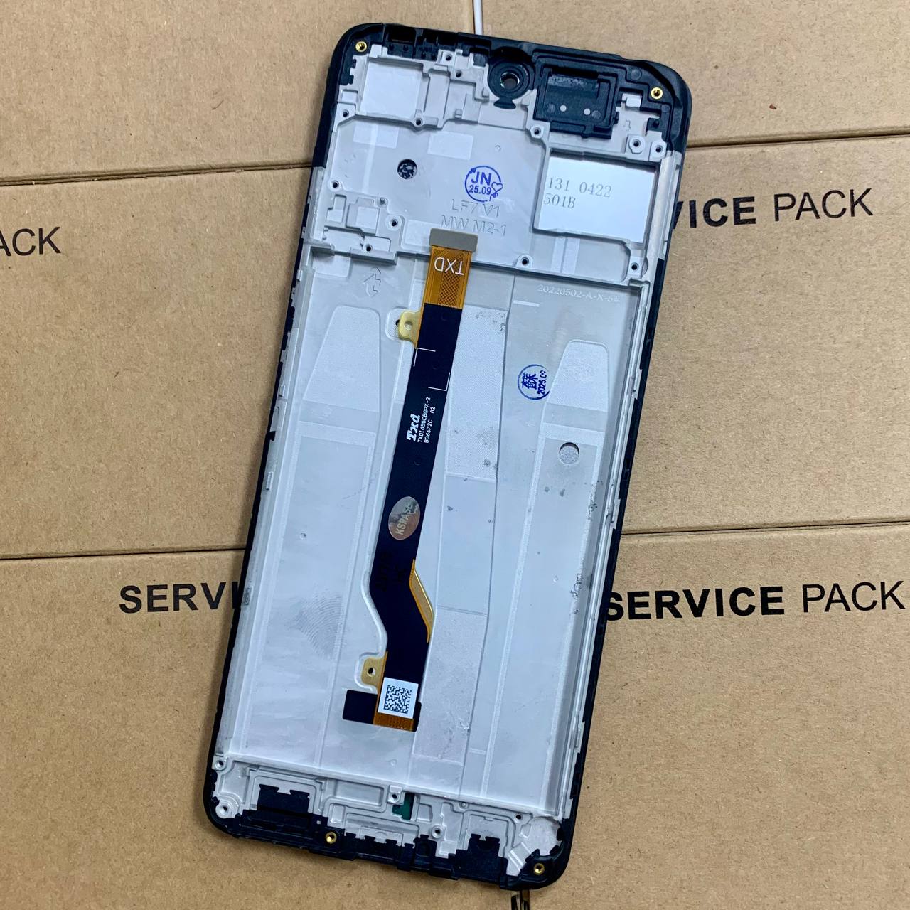 Дисплей Tecno Pova 3 black, з рамкою, Original (PRC)