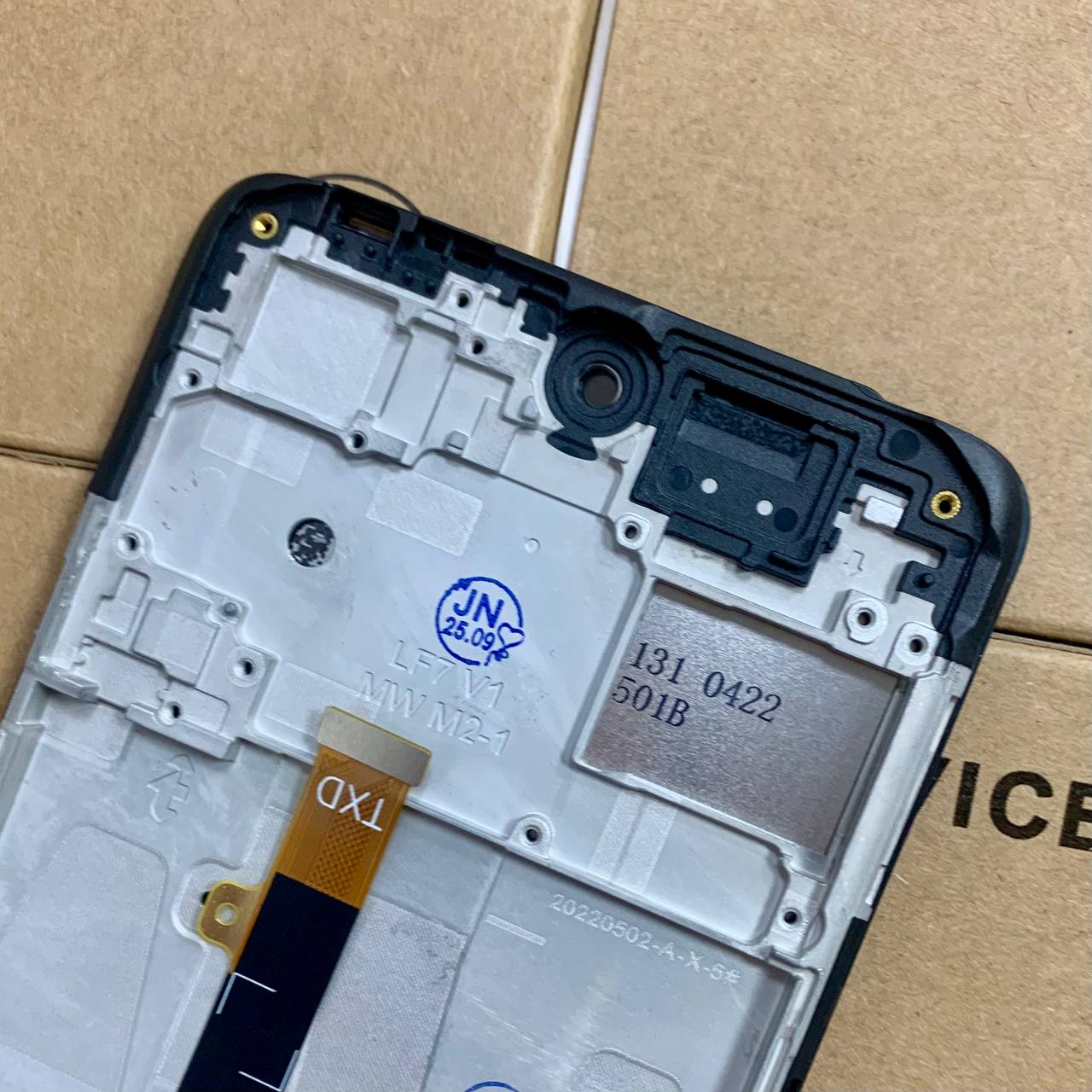 Дисплей Tecno Pova 3 black, з рамкою, Original (PRC)