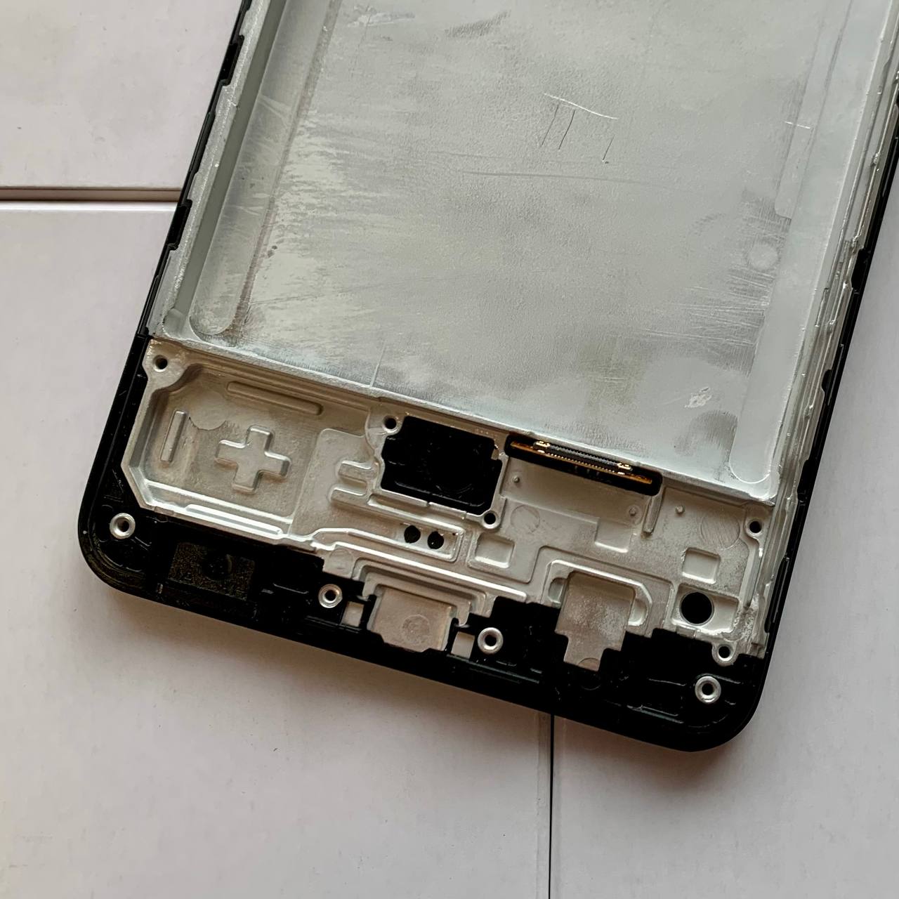 Дисплей Samsung A315 Galaxy A31 black, з рамкою, INCELL
