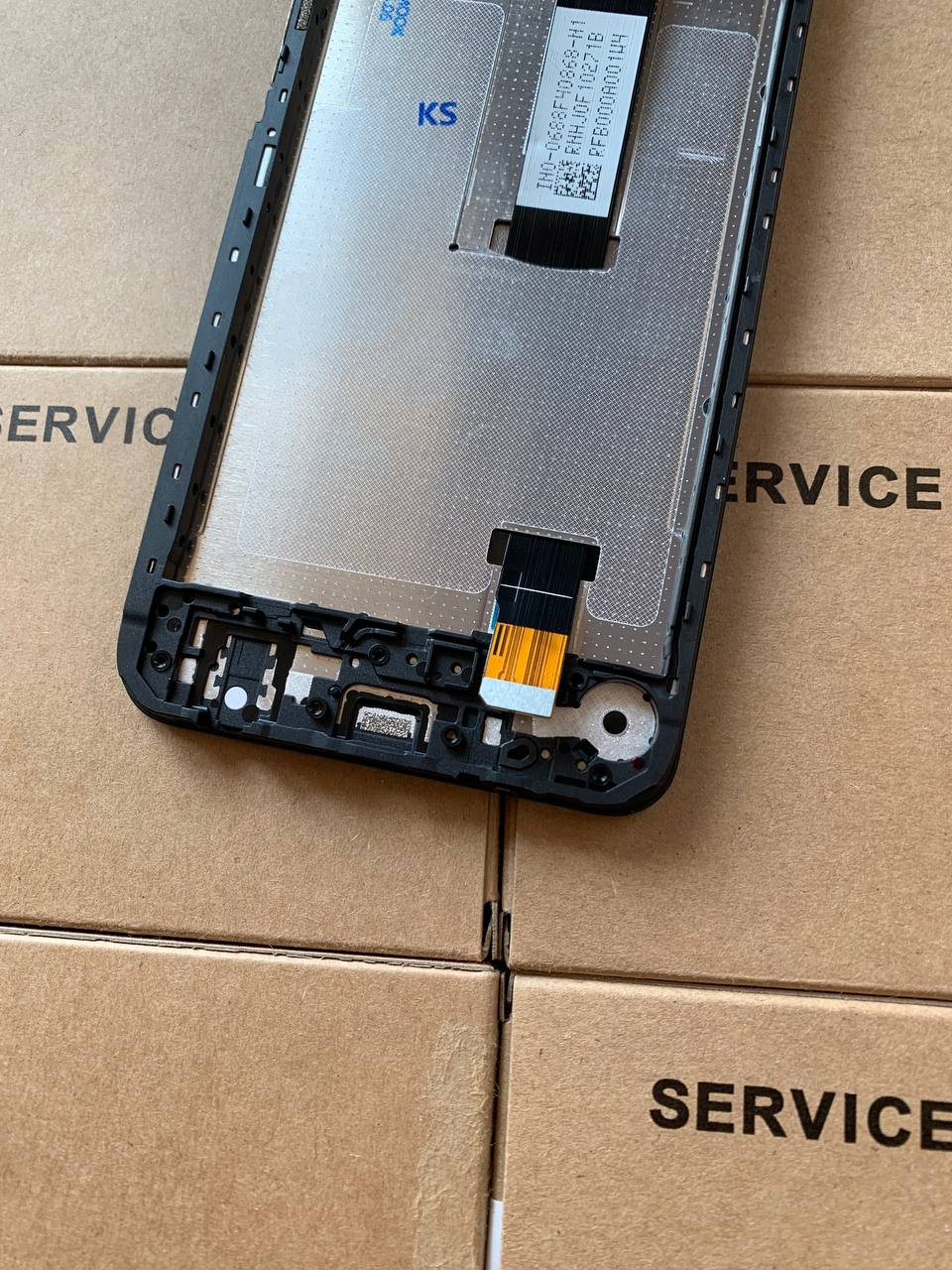 Дисплей Xiaomi Redmi A5 | Poco C71 black, с рамкой, Original (PRC)