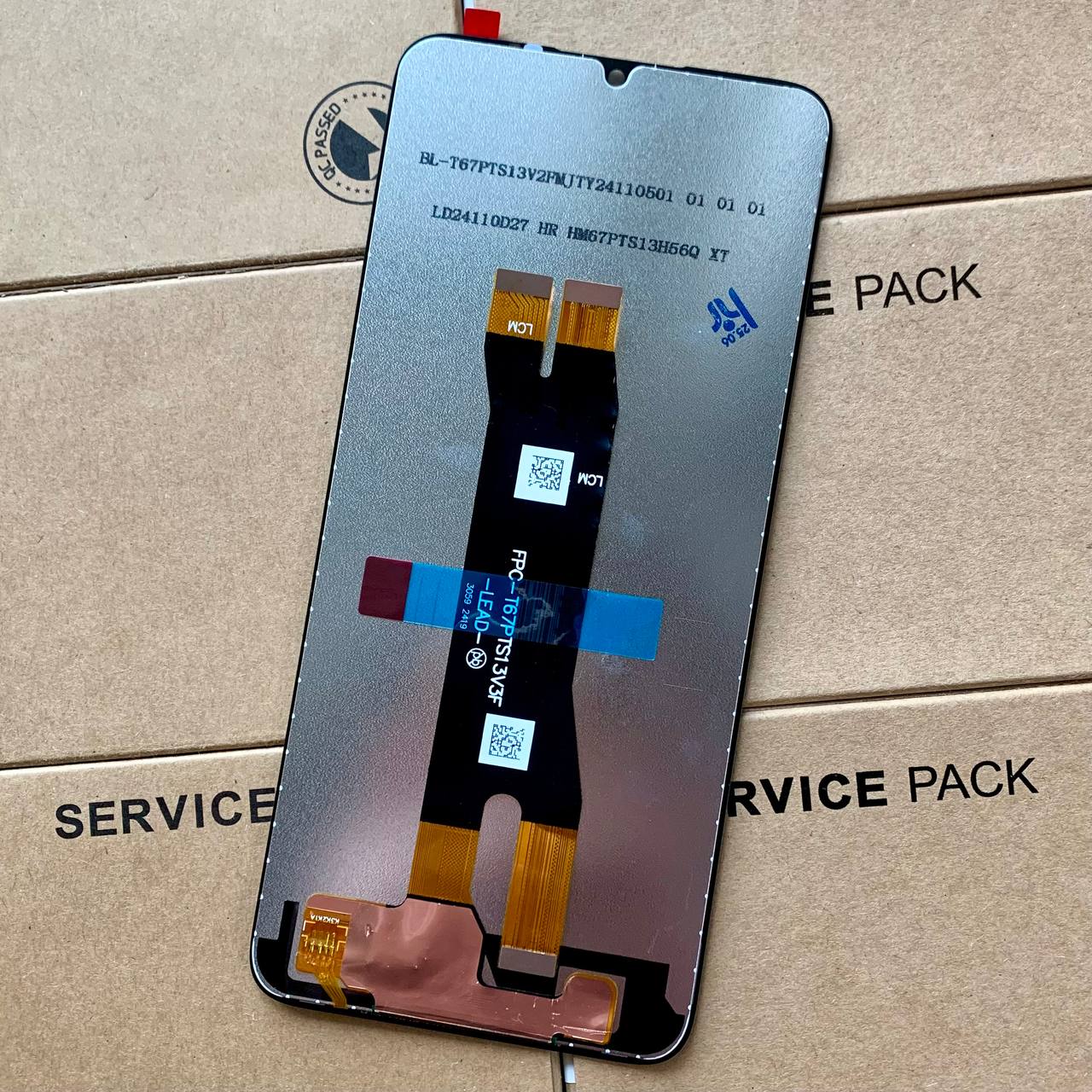 Дисплей ZTE Blade A35 black, без рамки, Original (China)