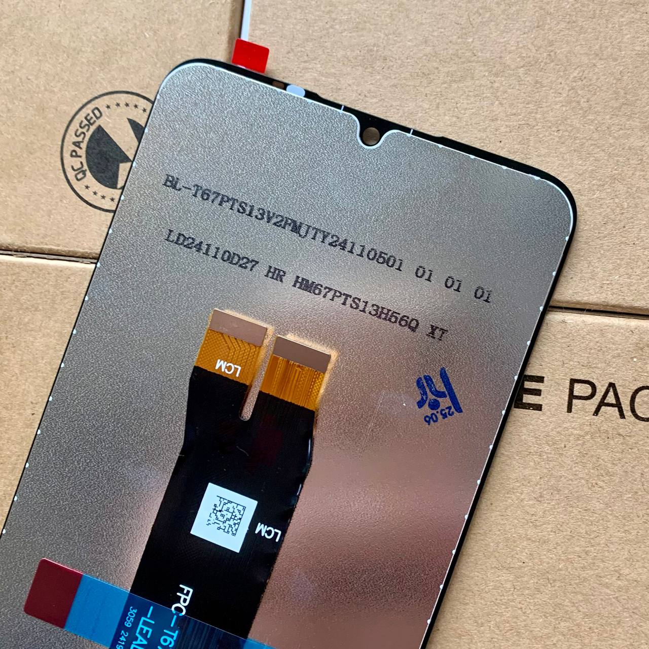 Дисплей ZTE Blade A35 black, без рамки, Original (China)
