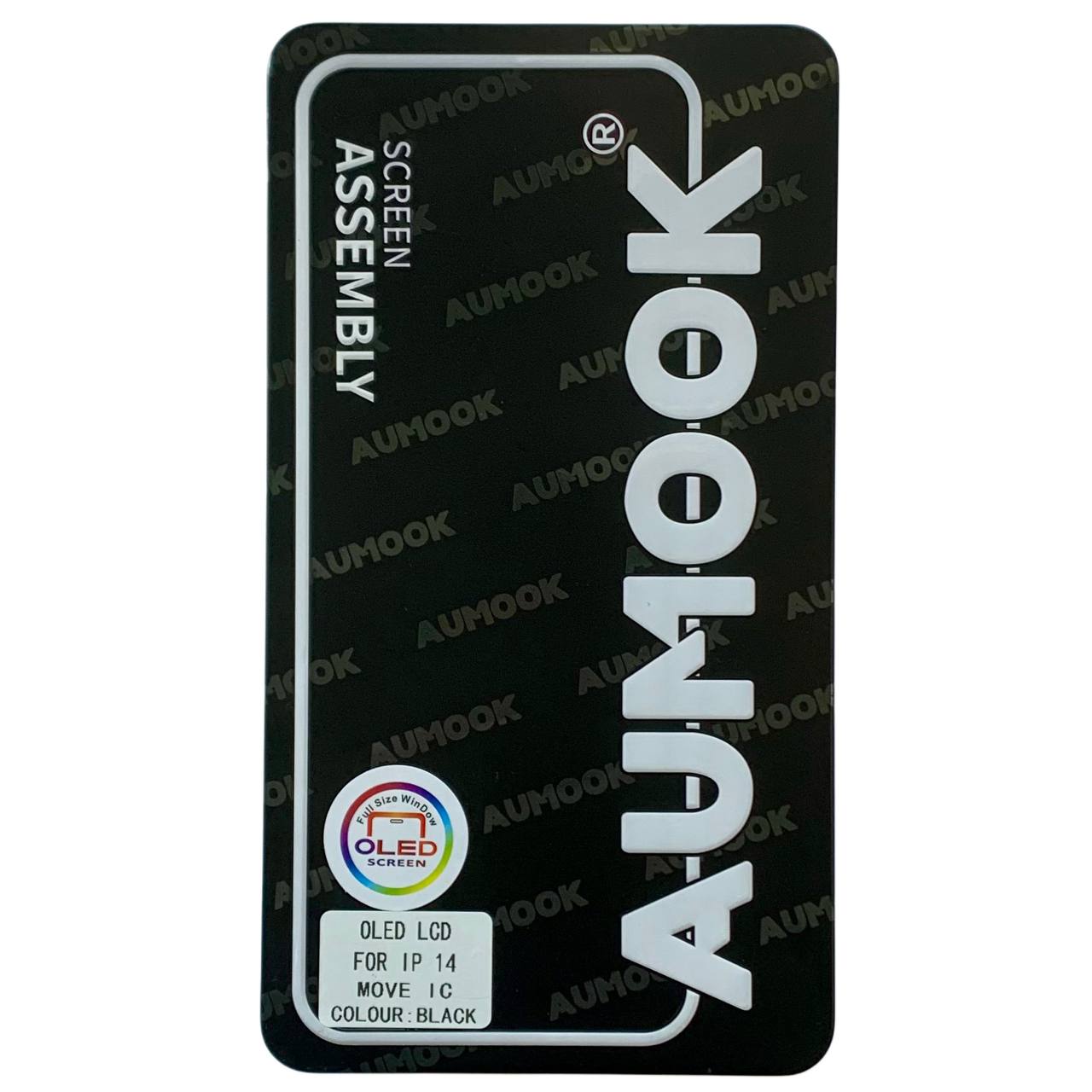 Дисплей iPhone 14 black, з рамкою, AUMOOK Prime SOFT OLED (можна замінити мікросхему)