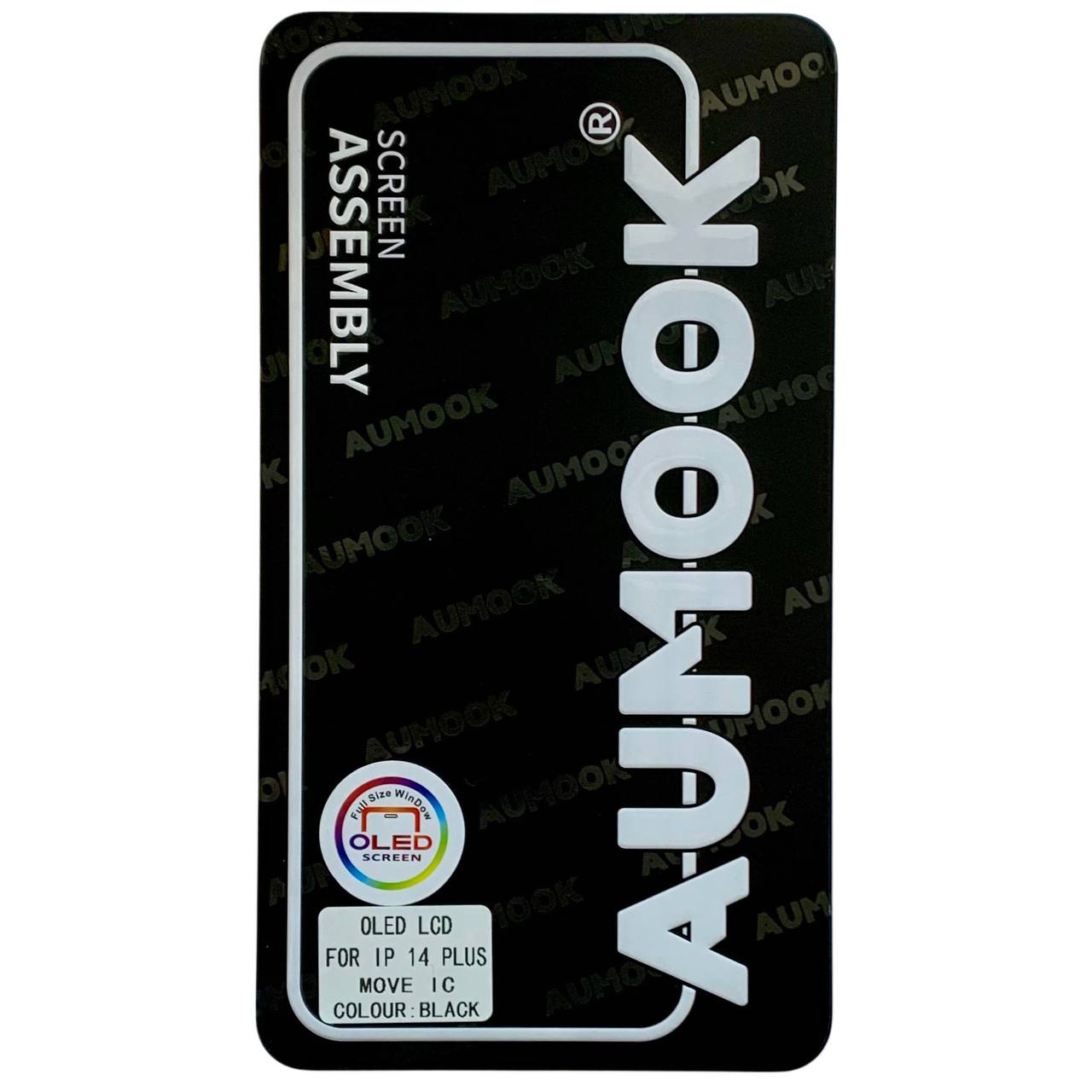 Дисплей iPhone 14 Plus black, з рамкою, AUMOOK Prime SOFT OLED (можна замінити мікросхему)