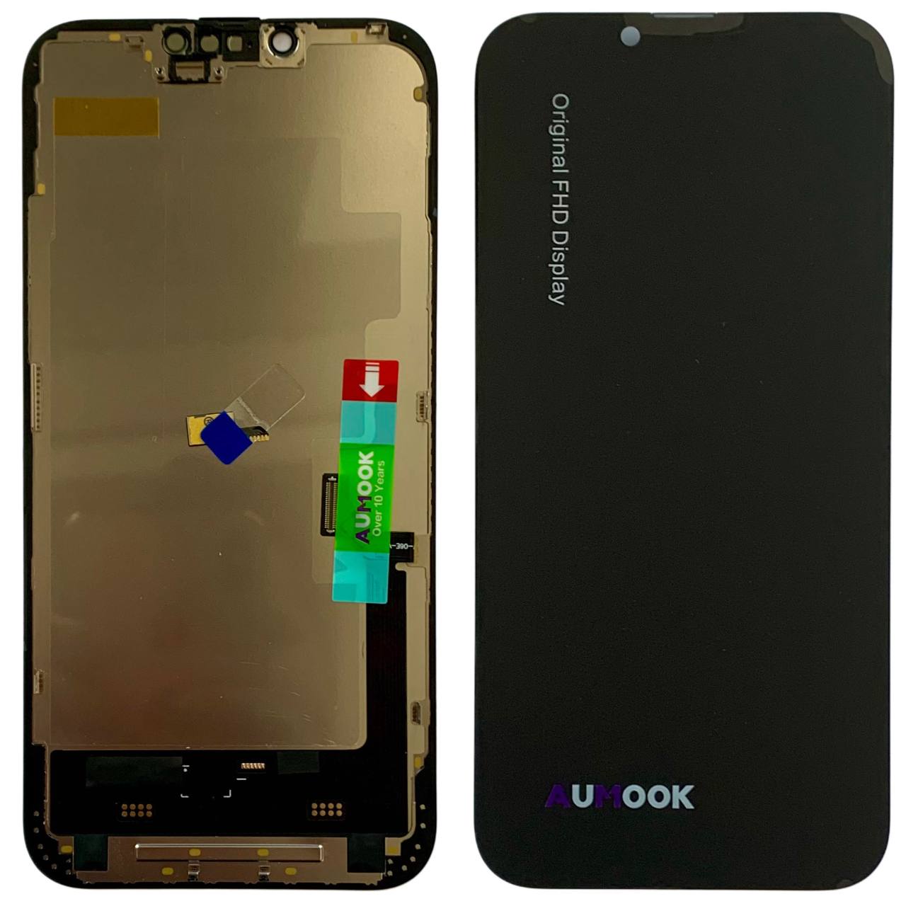 Дисплей iPhone 14 Plus black, з рамкою, AUMOOK Prime SOFT OLED (можна замінити мікросхему)