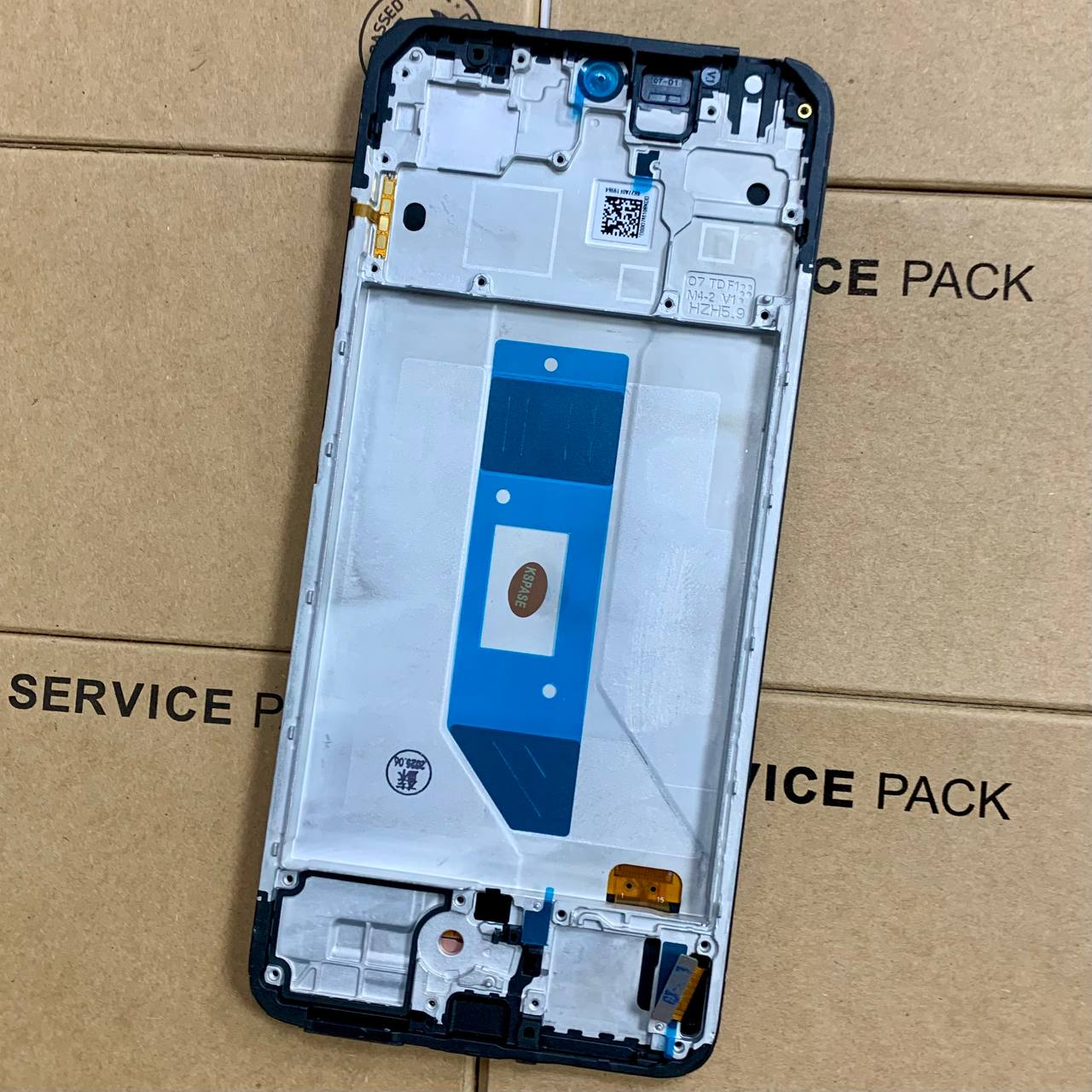 Дисплей Xiaomi Redmi Note 14 4G black, з рамкою, OLED (Global ver. Розмір 159*74mm)