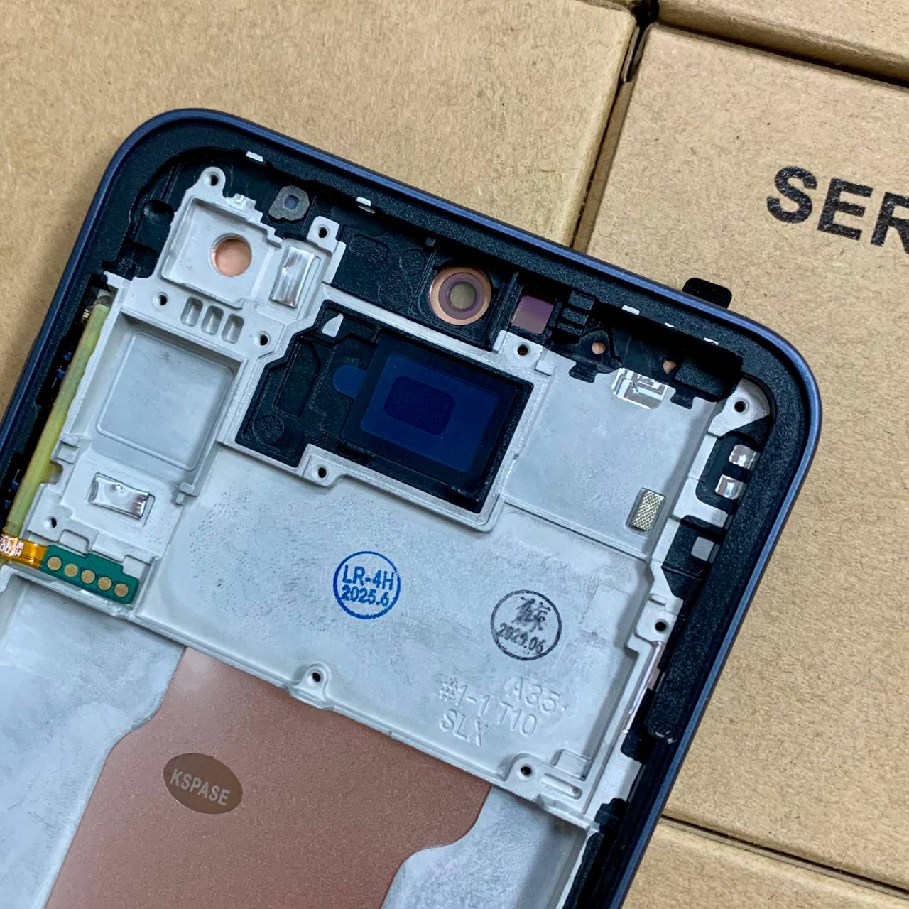 Дисплей Samsung A356 Galaxy A35 5G 2024 black, з рамкою, OLED