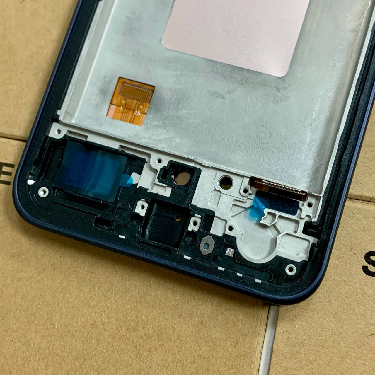 Дисплей Samsung A356 Galaxy A35 5G 2024 black, з рамкою, OLED